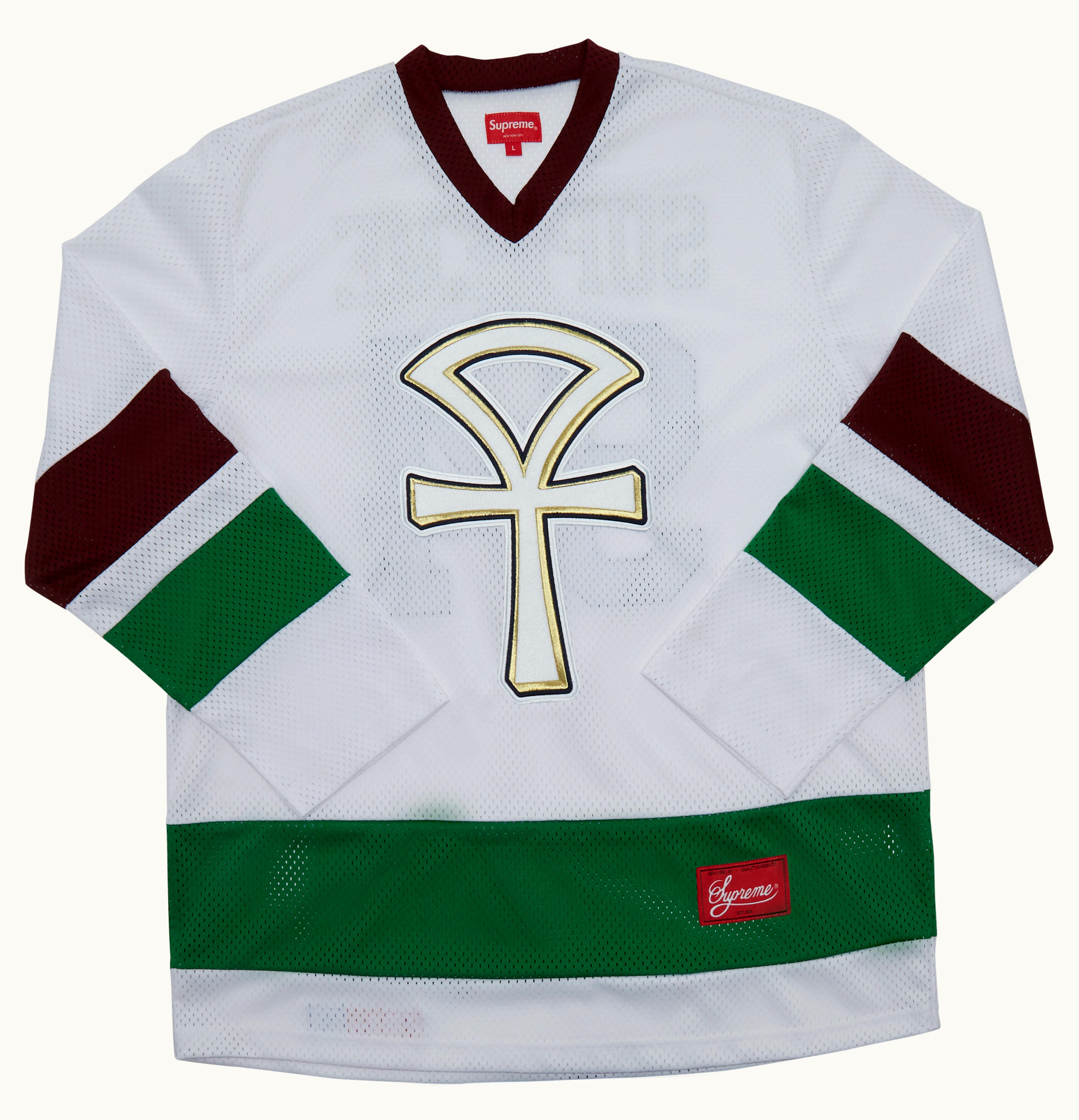 Supreme Supreme Ankh Hockey Jersey White