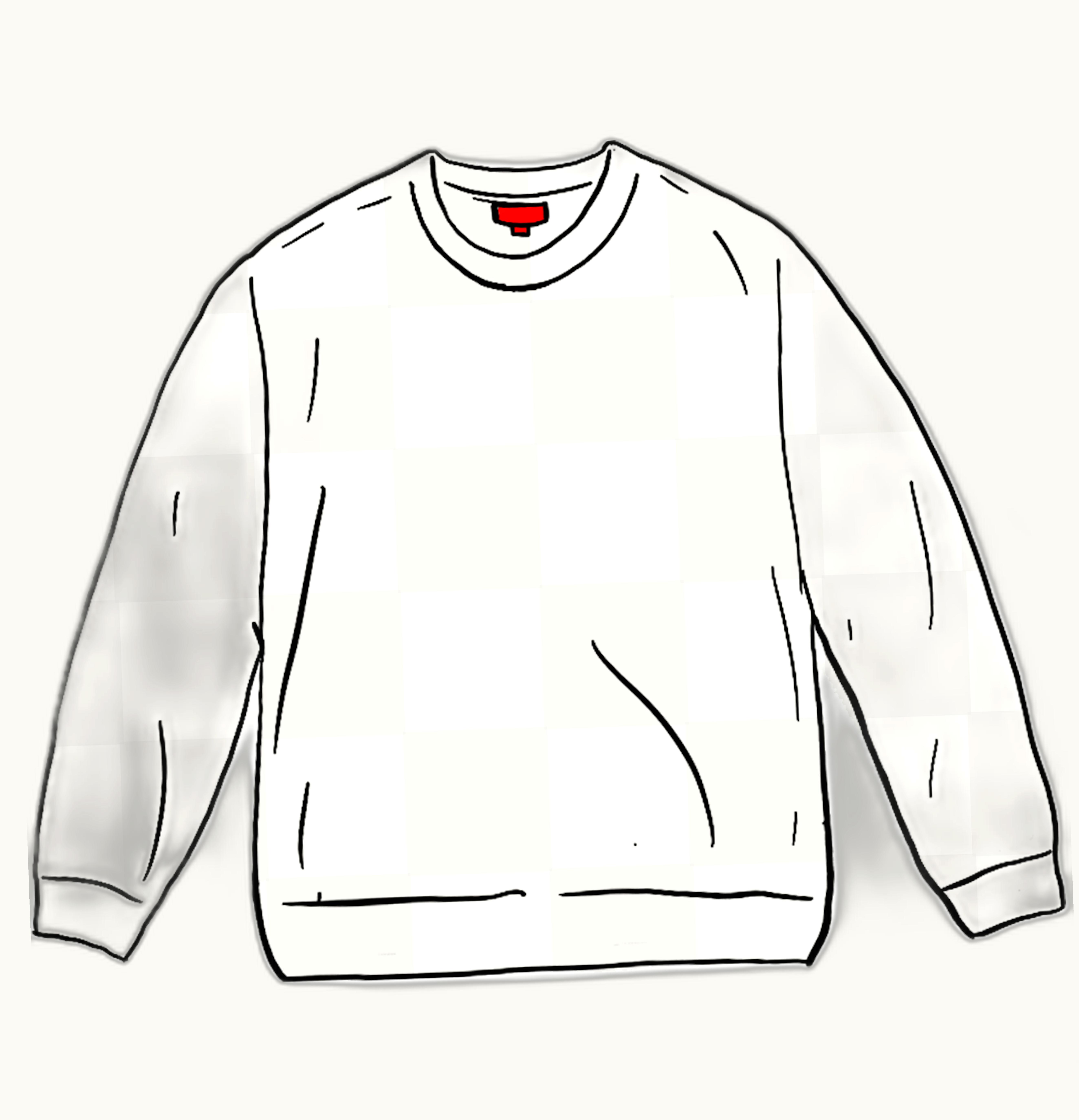 Supreme Supreme Tonal Checkerboard Small Box Sweater White