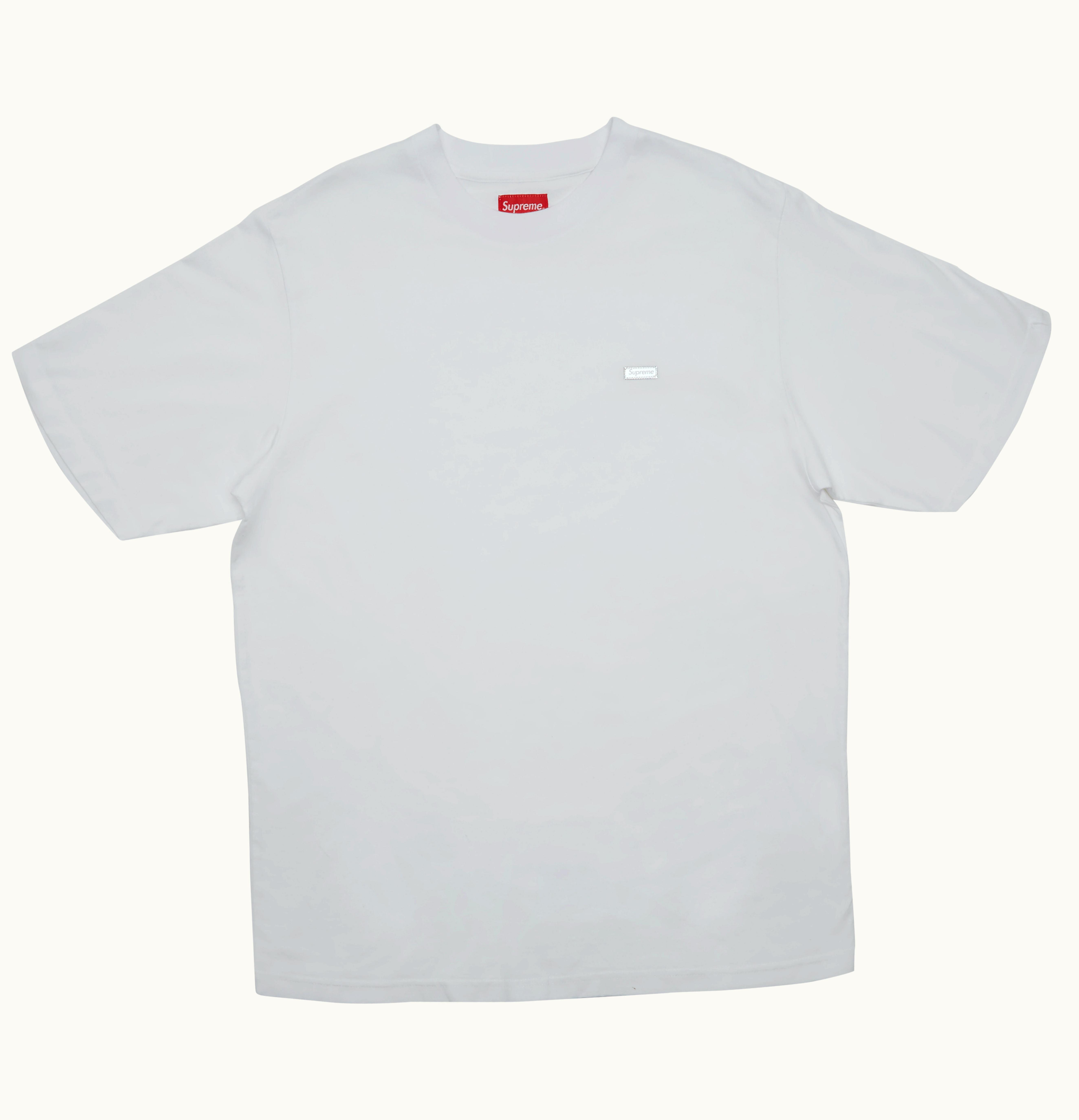 Supreme Supreme Reflective Small Box Tee White