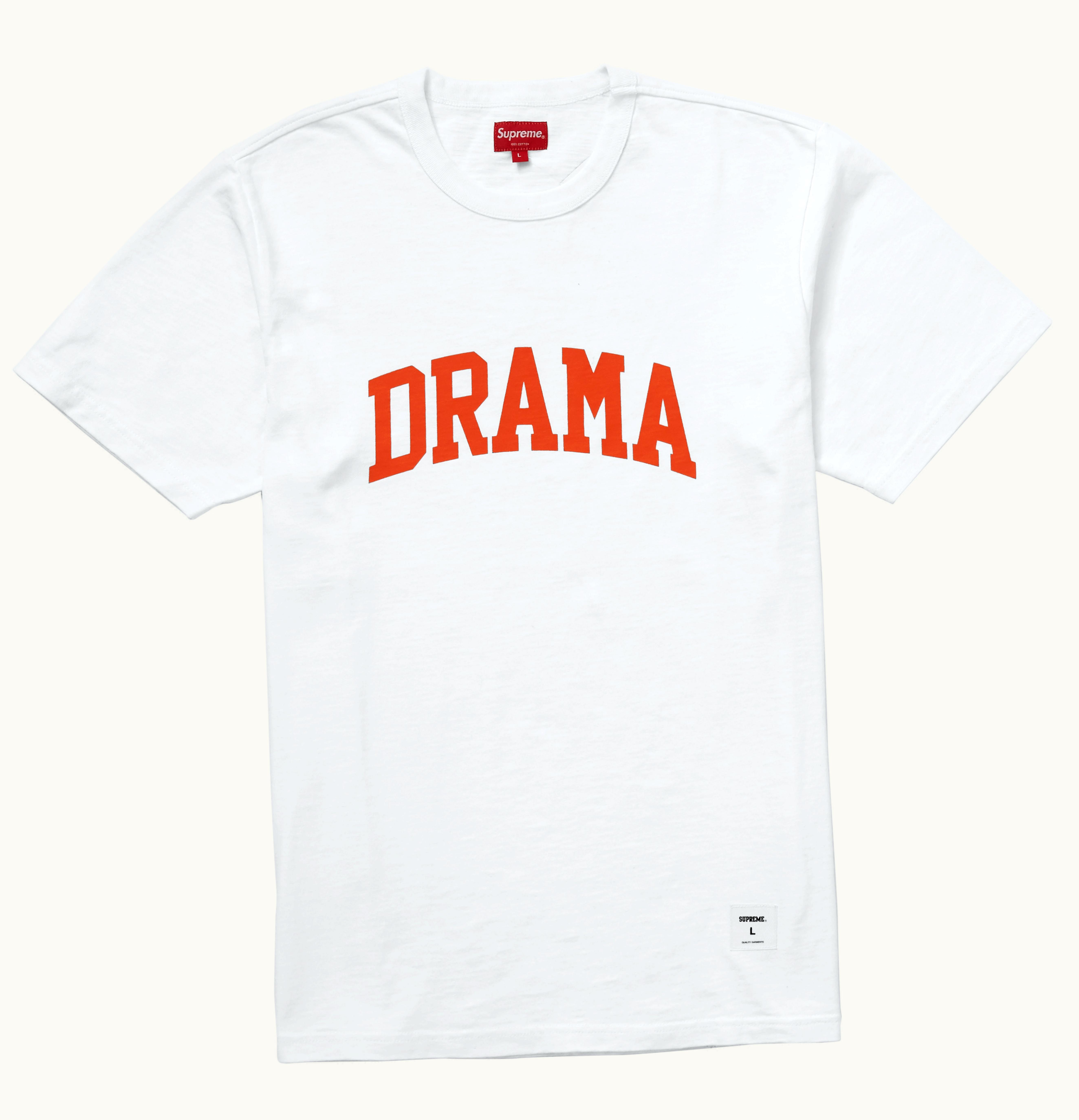 Supreme Supreme Drama S S Top White