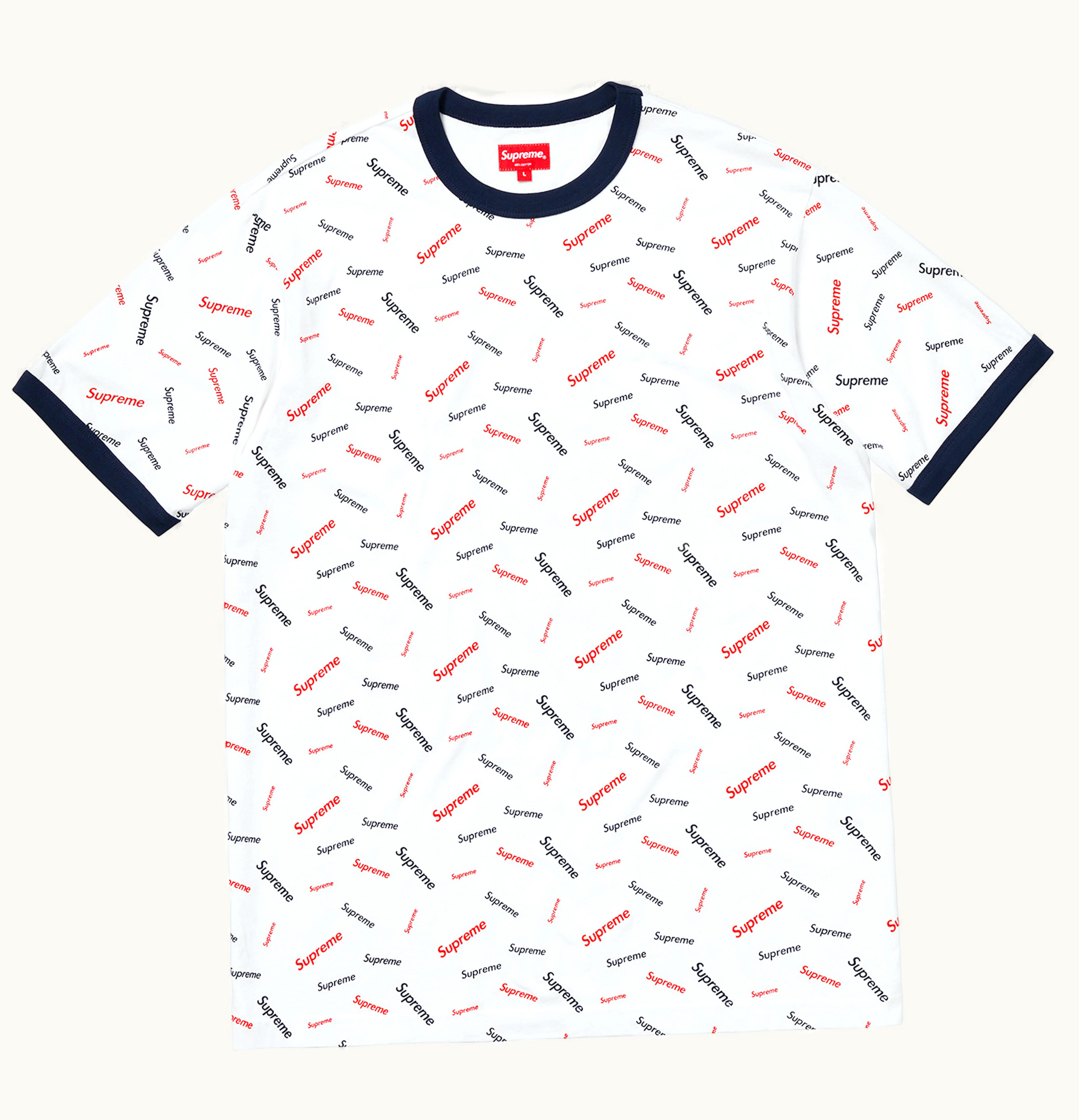 Supreme Supreme Scatter Ringer White