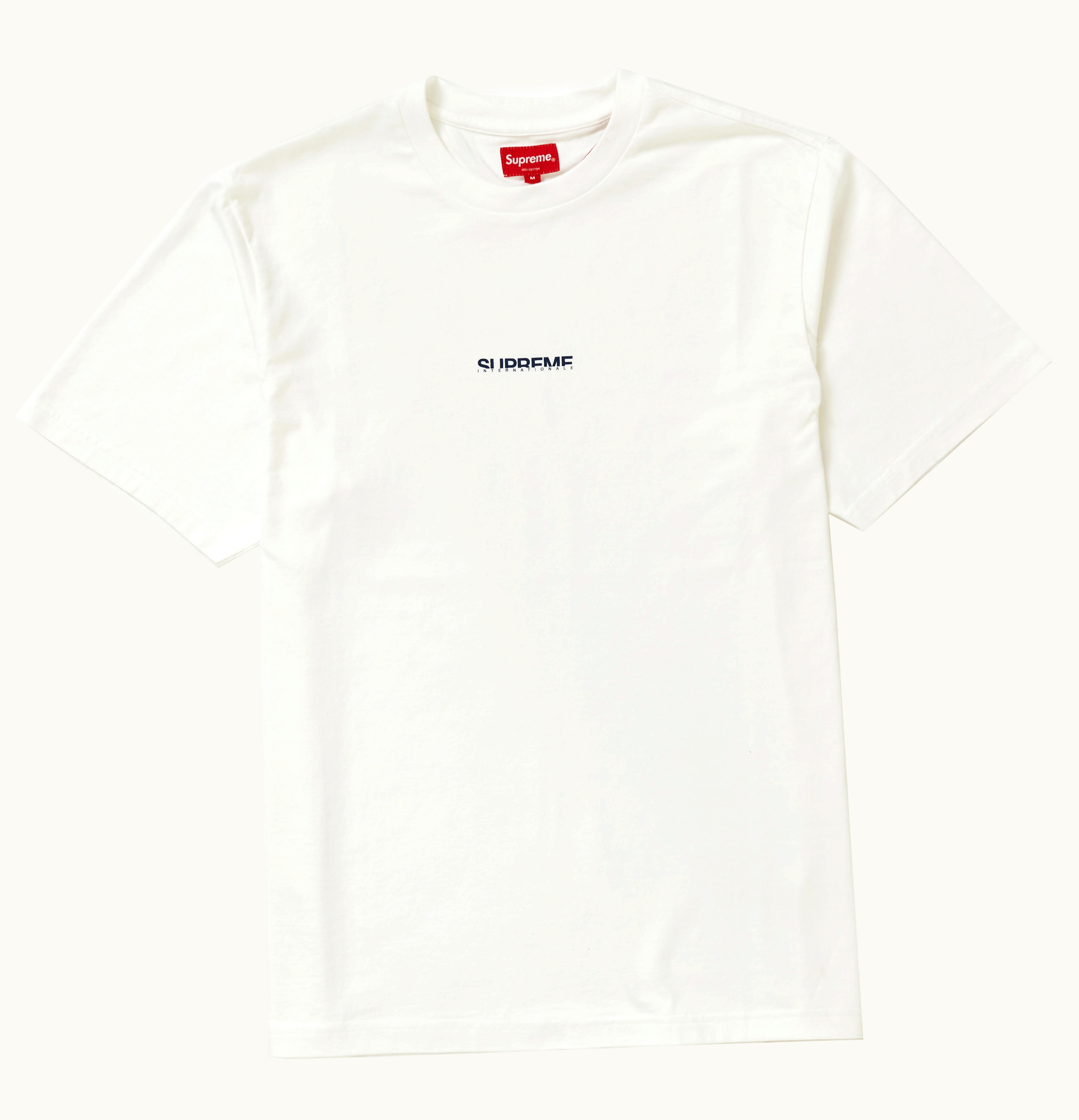 Supreme Supreme Internationale S S Top White