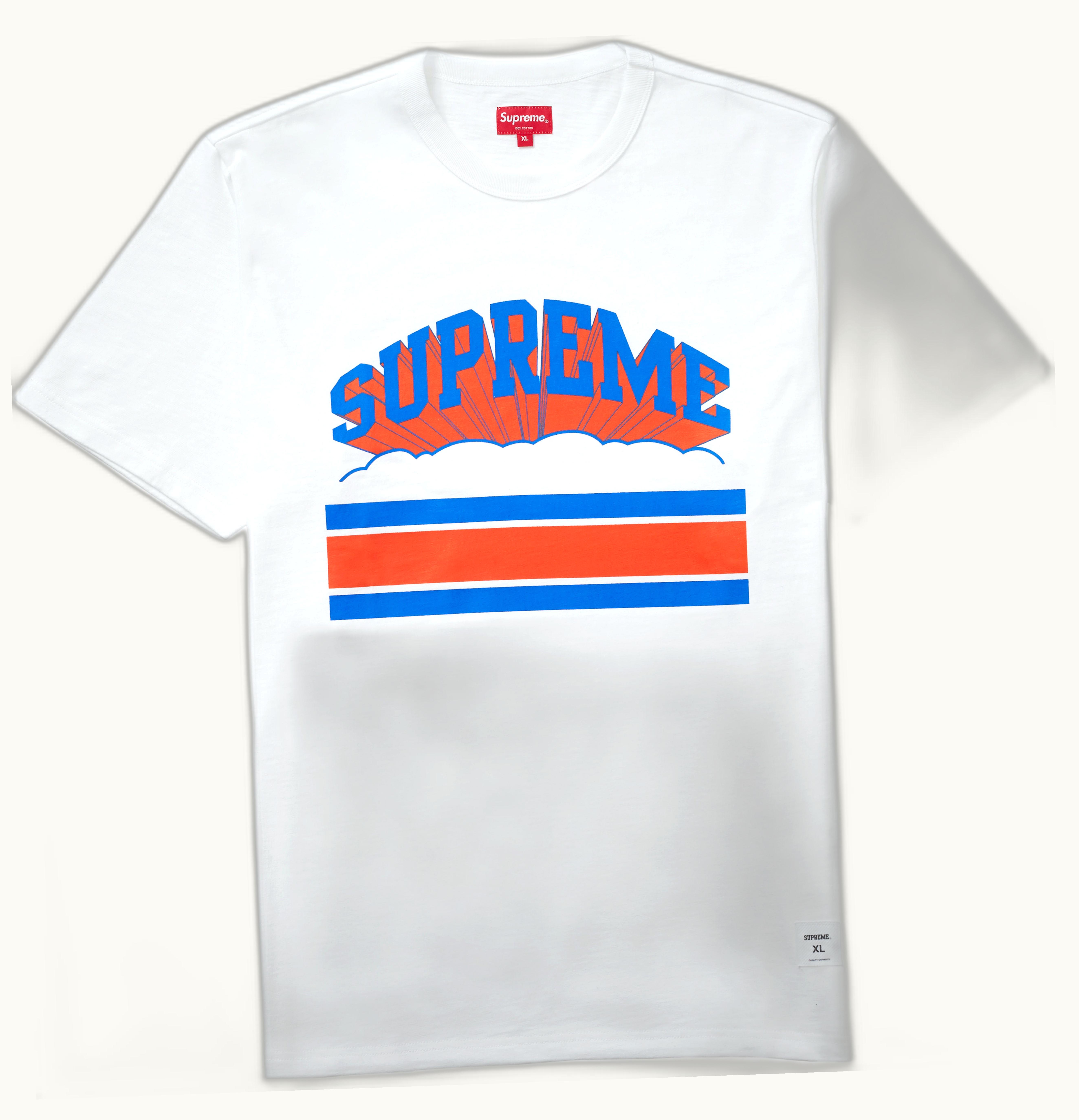 Supreme Supreme Cloud Arc Tee White