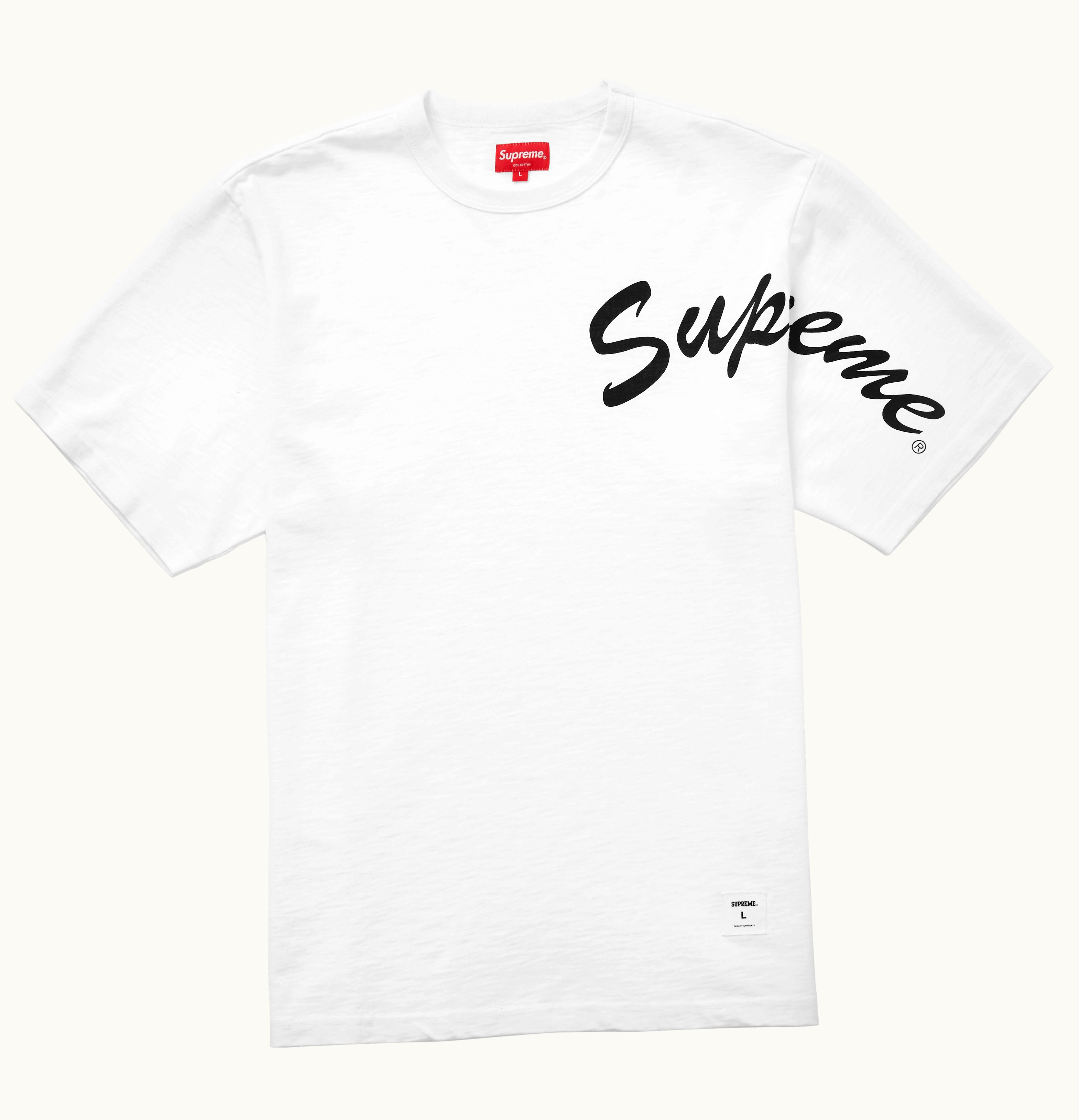 Supreme Supreme Shoulder Arc S S Top White