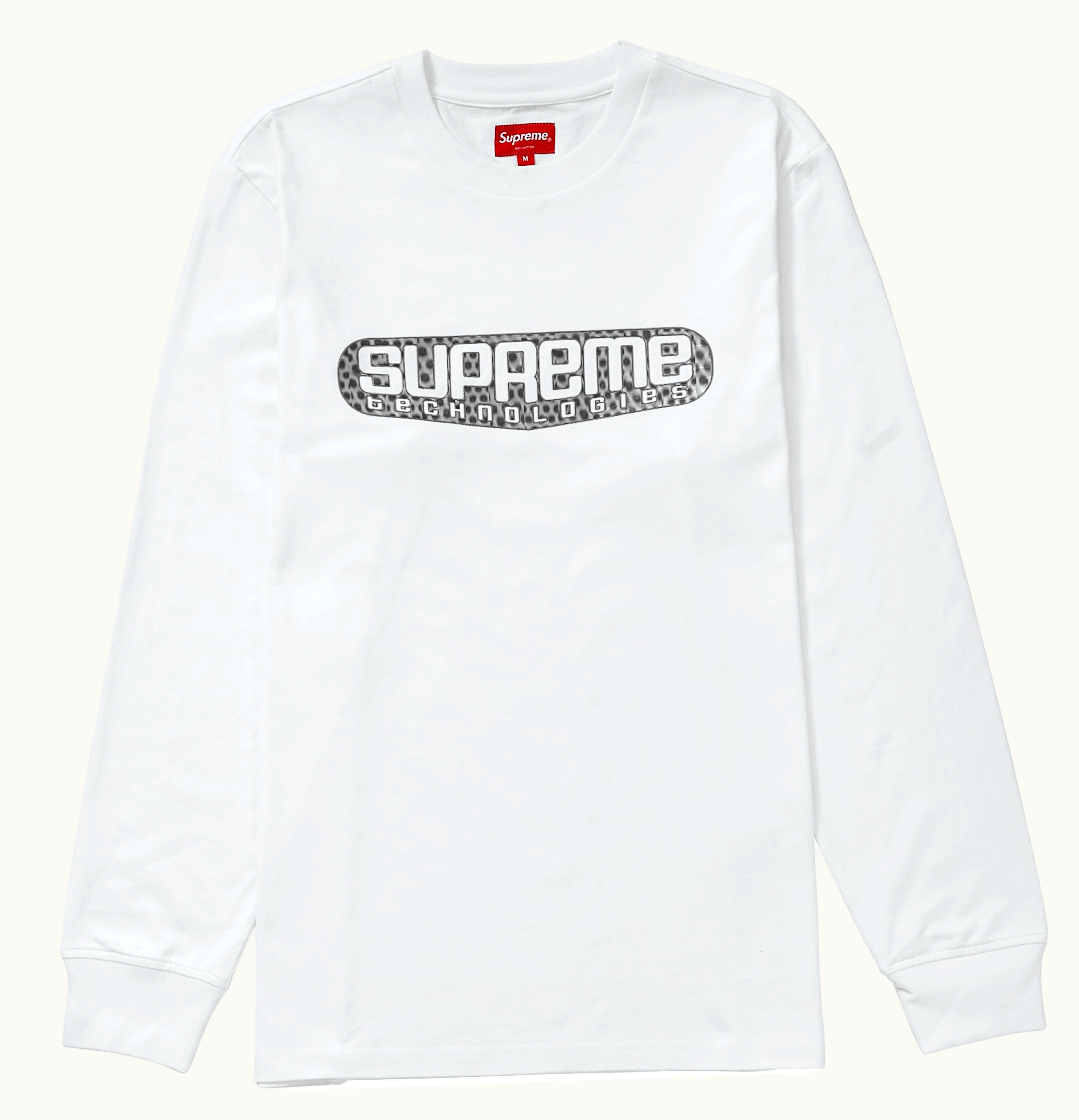 Supreme Supreme Tech LS Top White