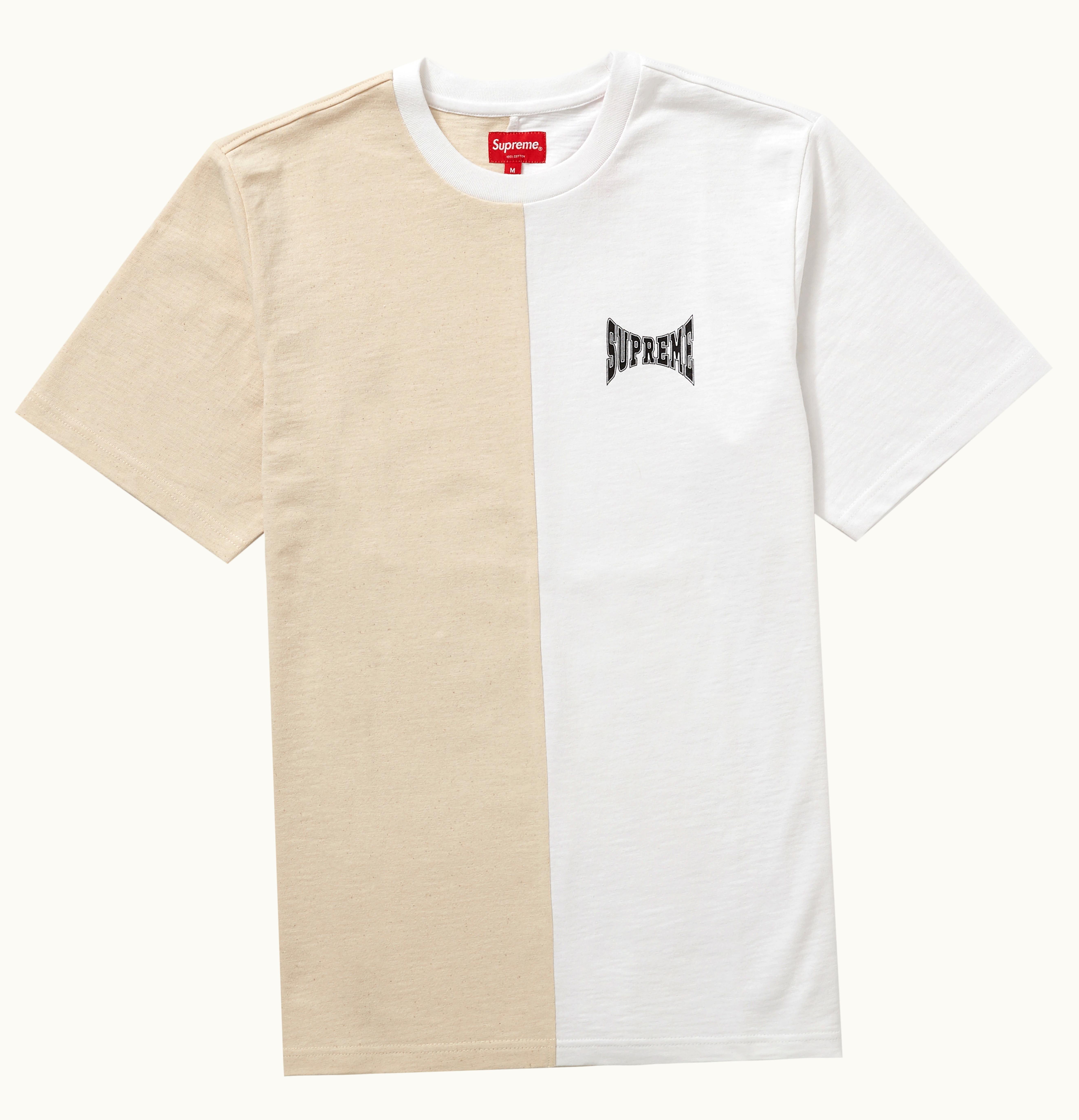 Supreme Supreme Split S S Top White