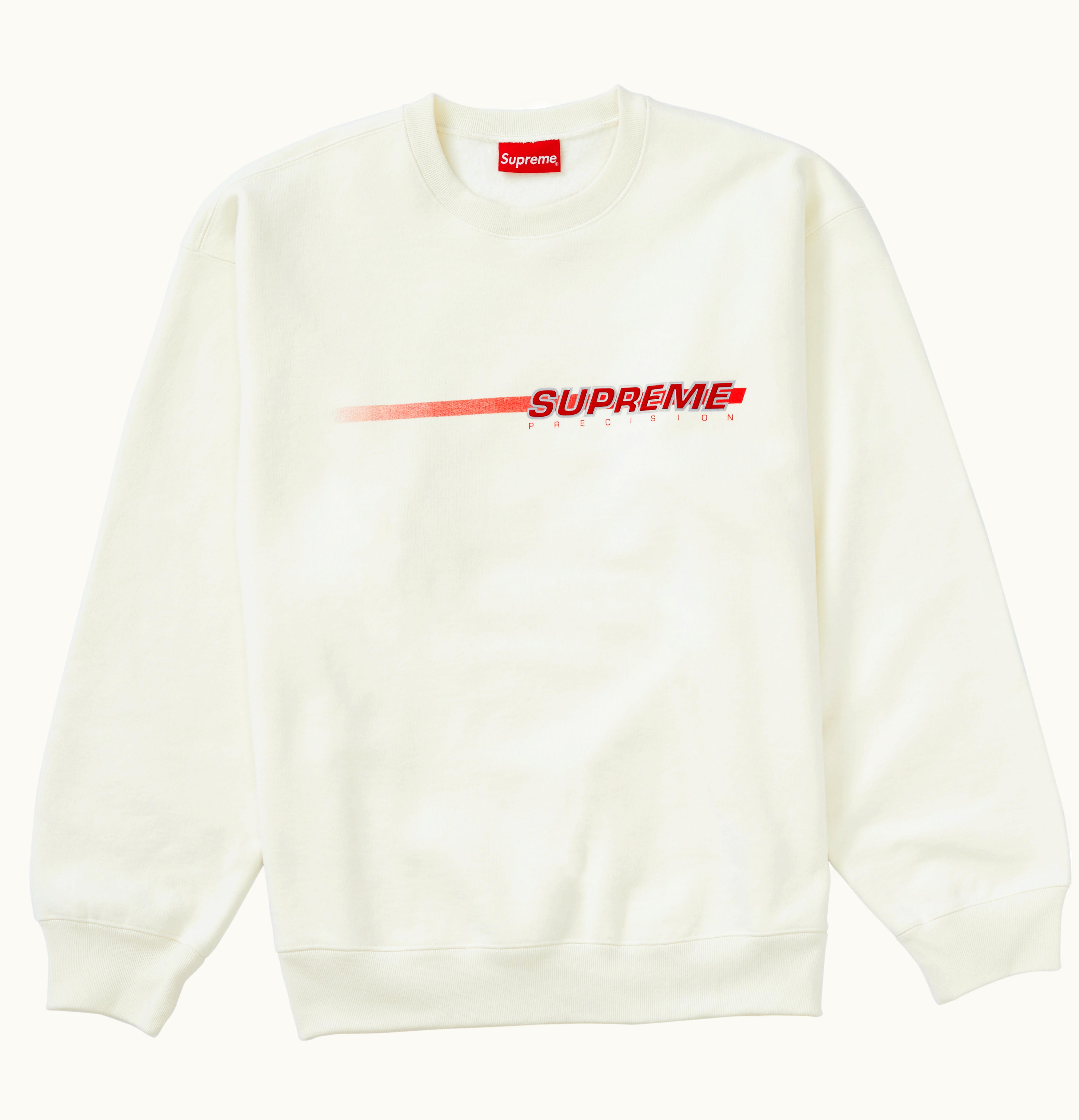 Supreme Supreme Precision Crewneck White