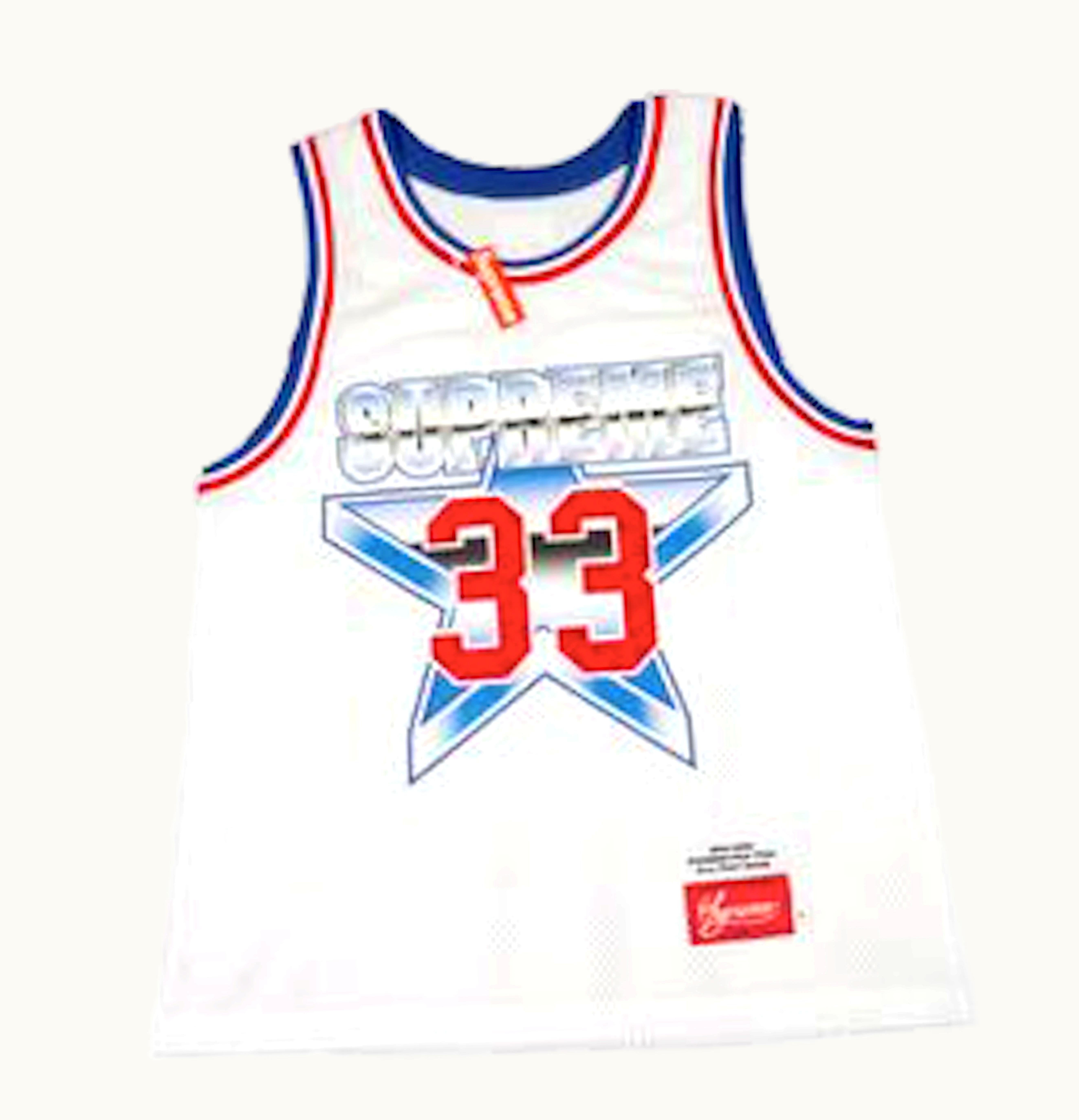 Supreme Supreme All Star Basketball Jersey White