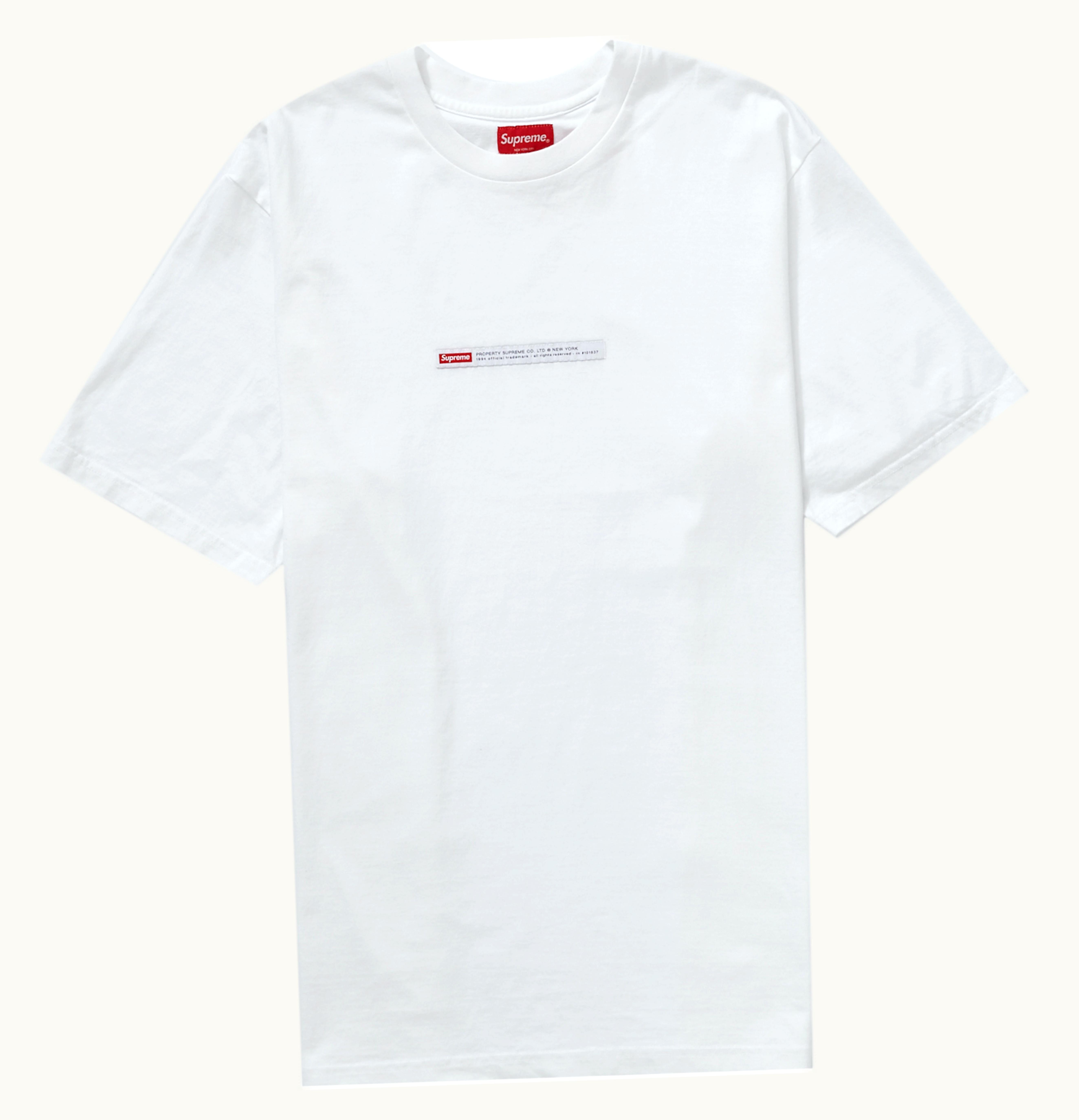 Supreme Supreme Property Label S S Top White