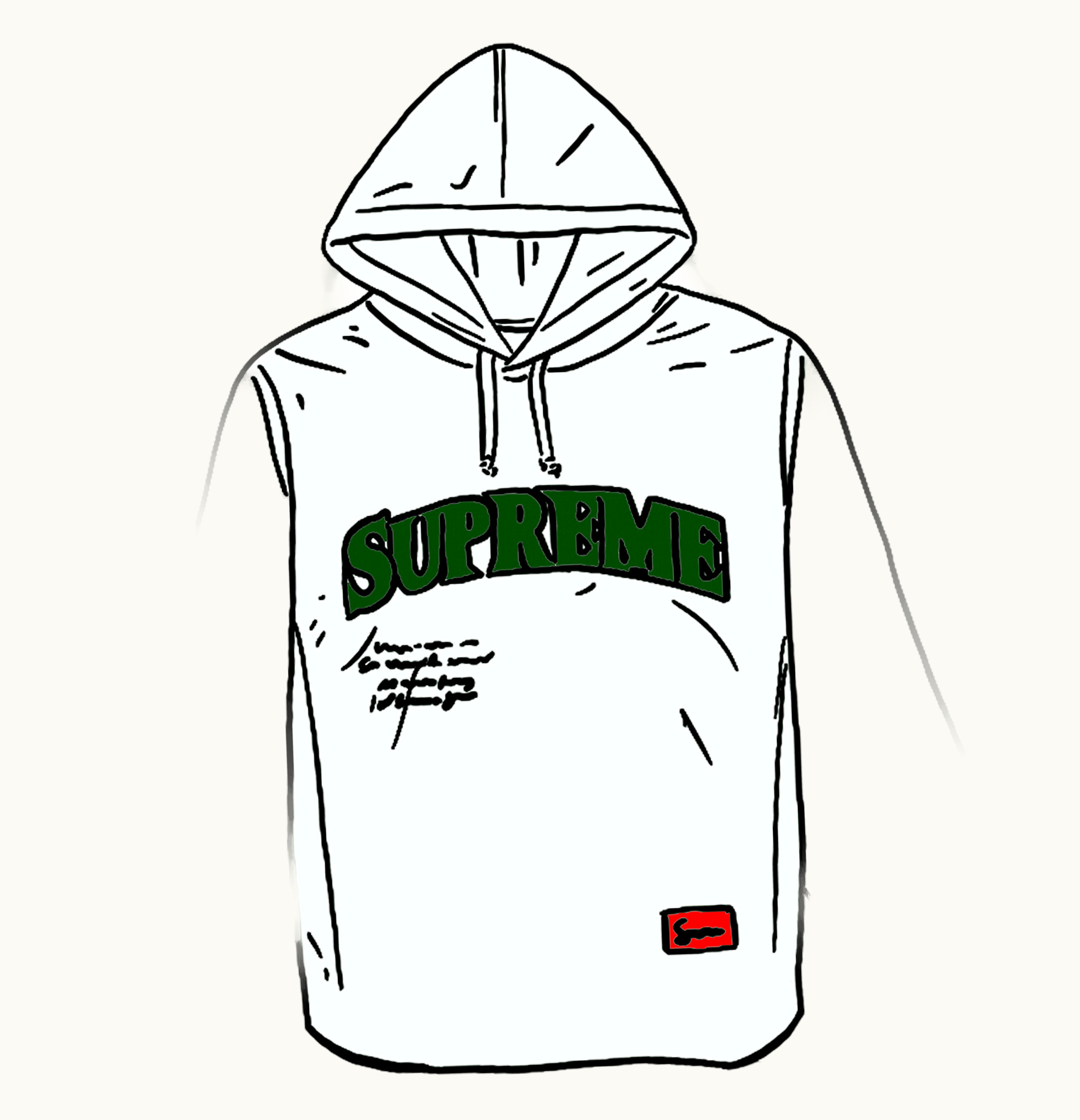 Supreme Supreme Mesh Hooded L S Baseball Jersey White