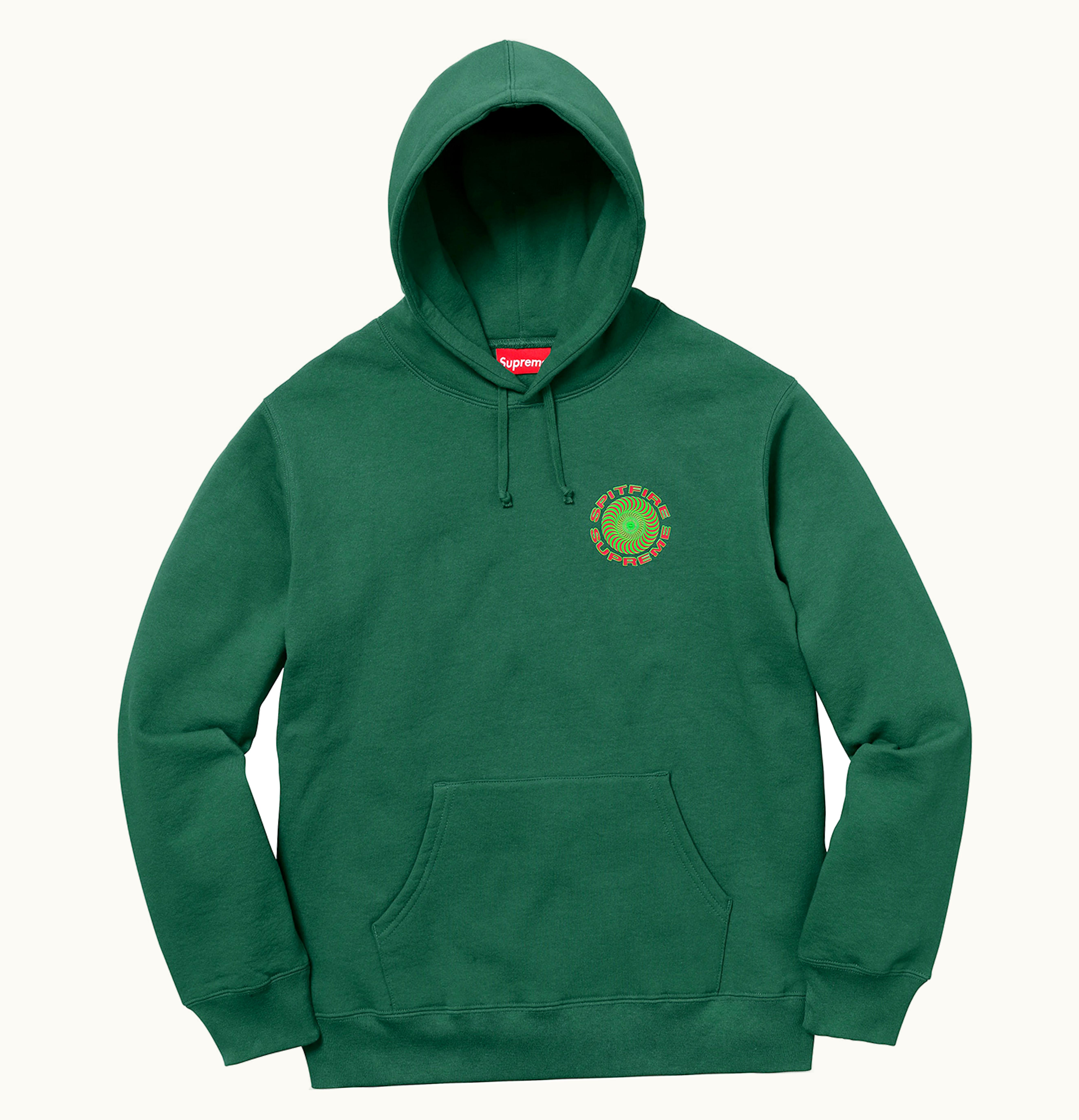 Supreme Supreme Spitfire Hooded Sweatshirt Dark Green