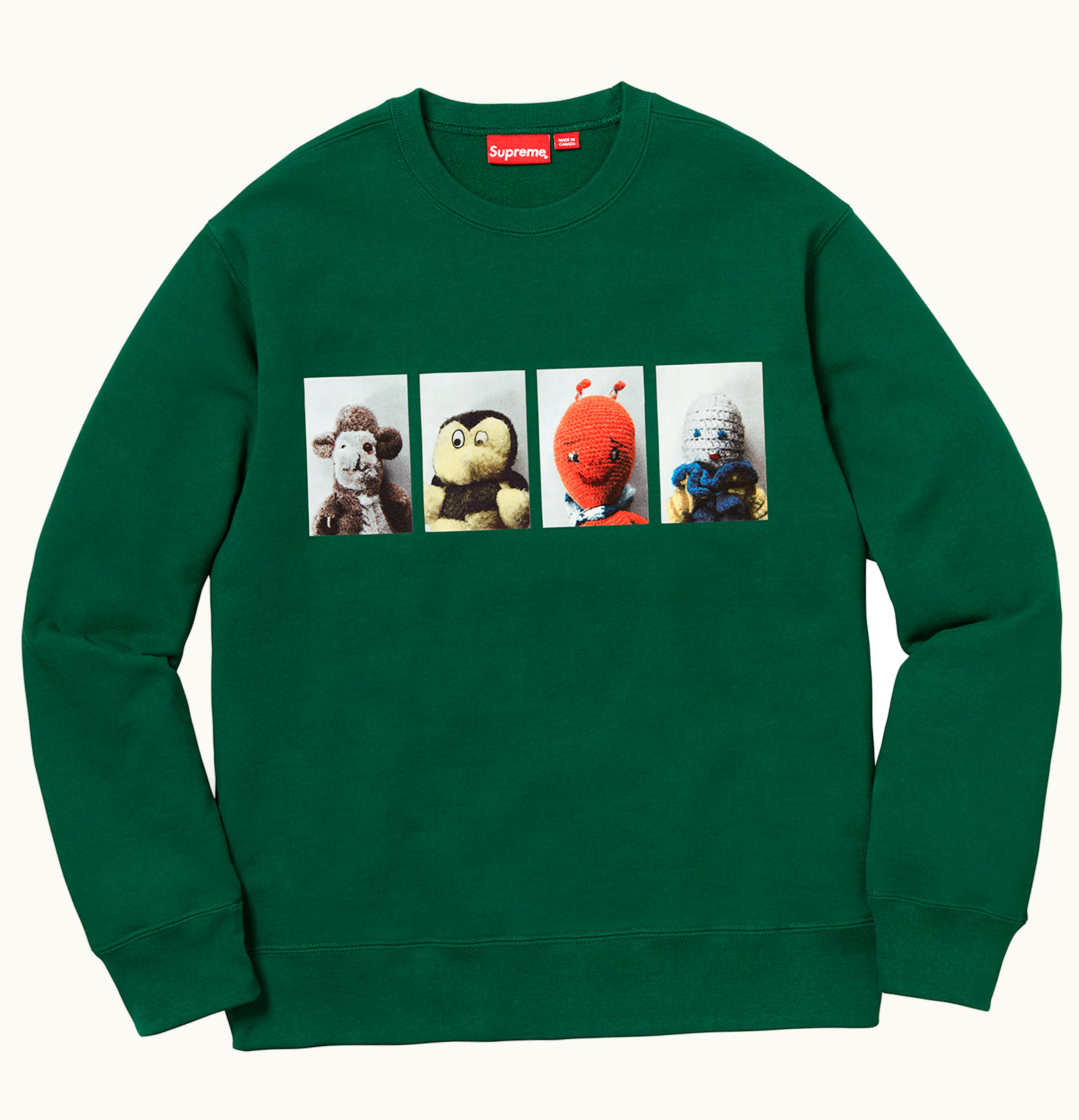Supreme Supreme Mike Kelley Supreme AhhYouth Crewneck Sweatshirt Dark Green