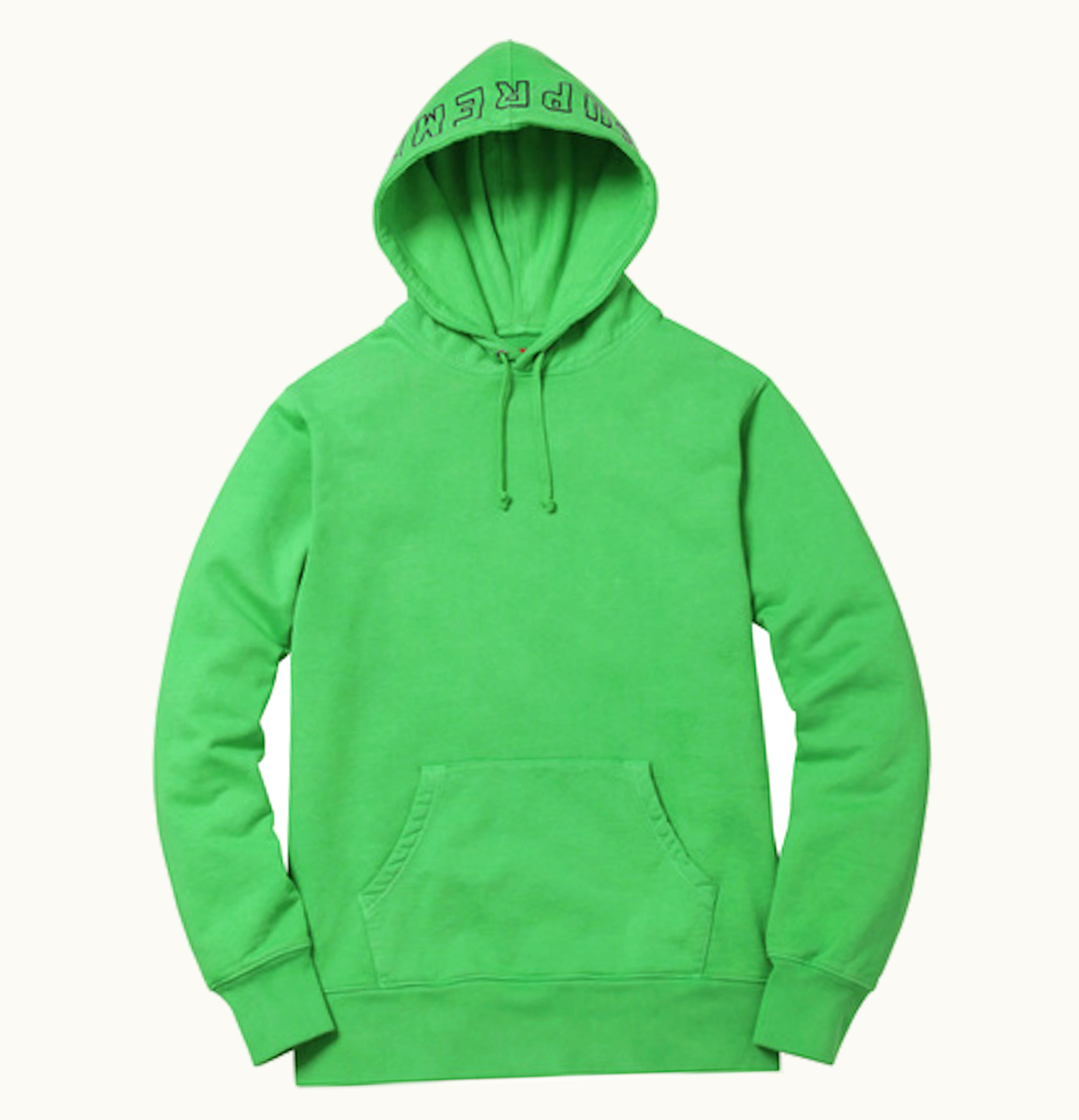 Supreme Supreme Overdyed Hoodie Green