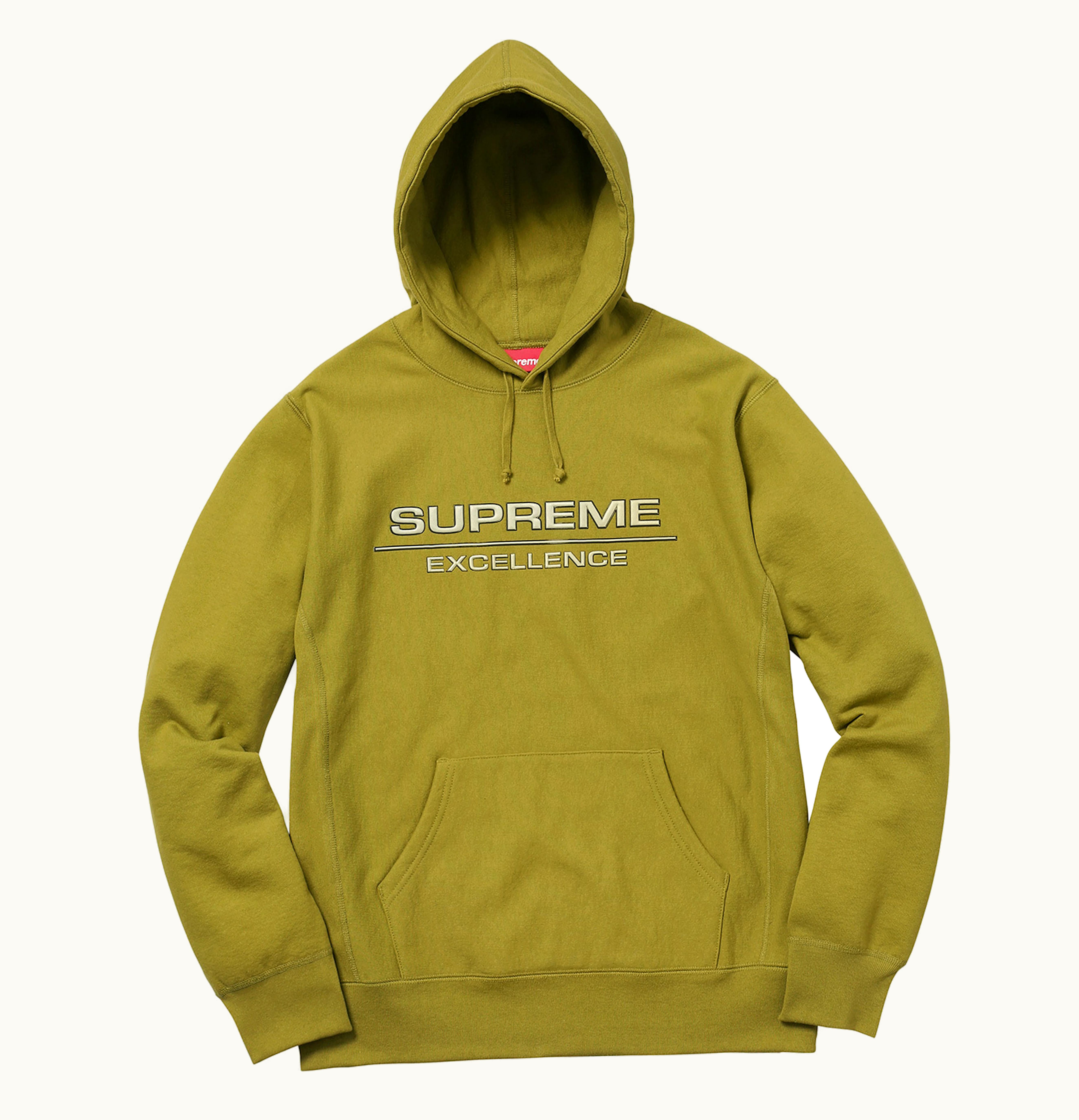 Supreme Supreme Reflective Excellence Hooded Sweatshirt Moss Green