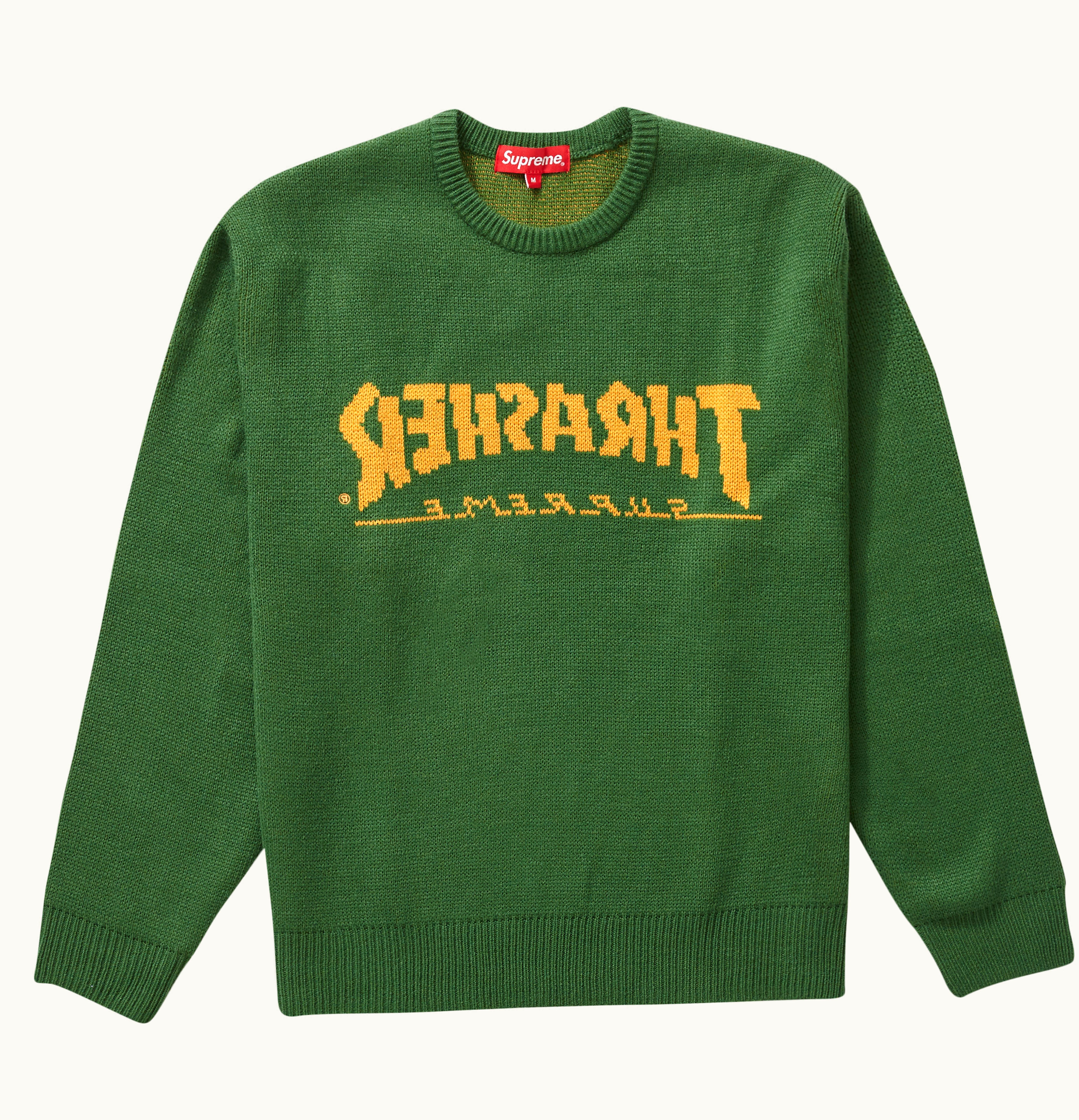 Supreme Supreme Thrasher Sweater Green