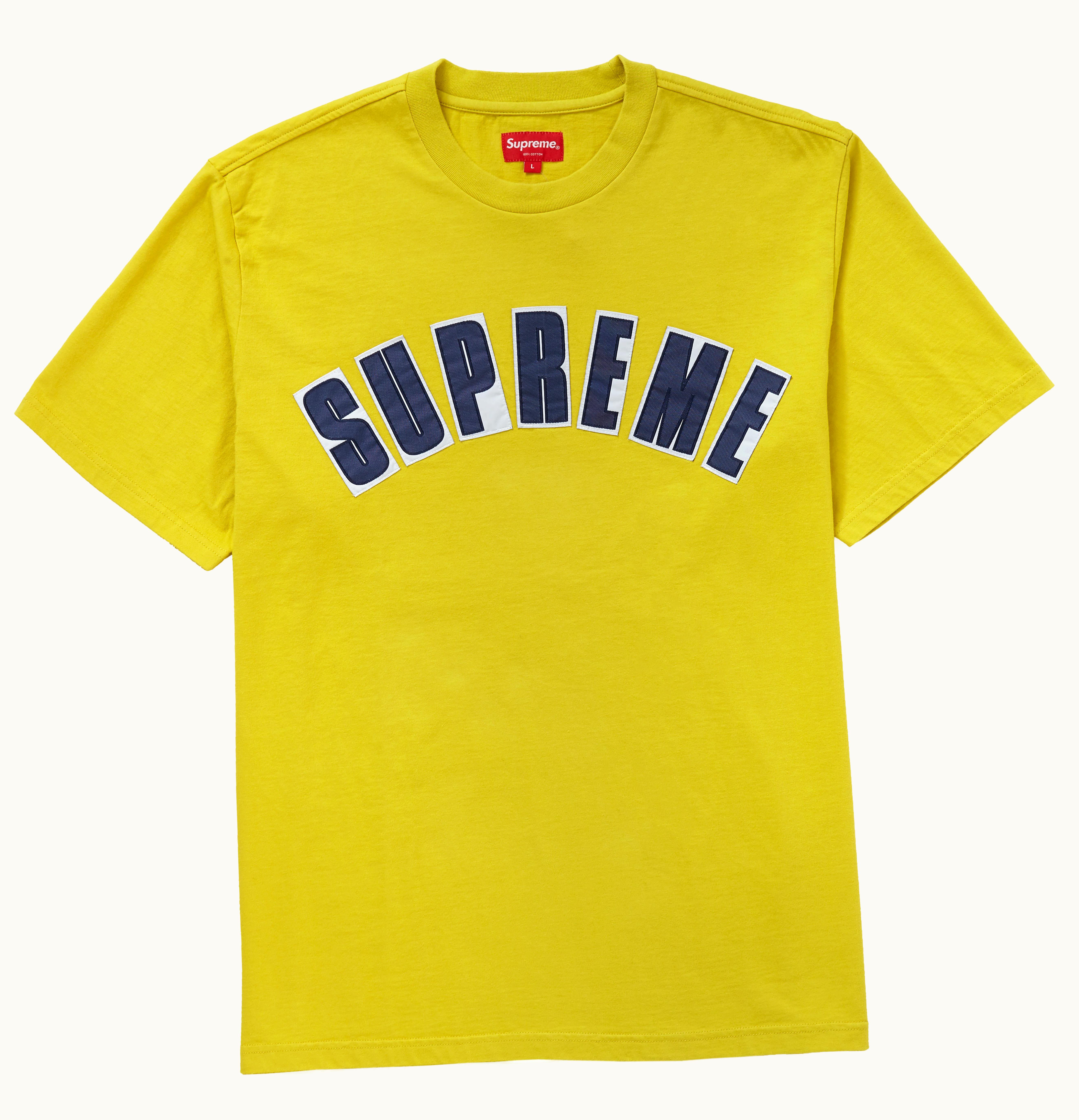 Supreme Supreme Arc Appliqu S S Top Acid Green