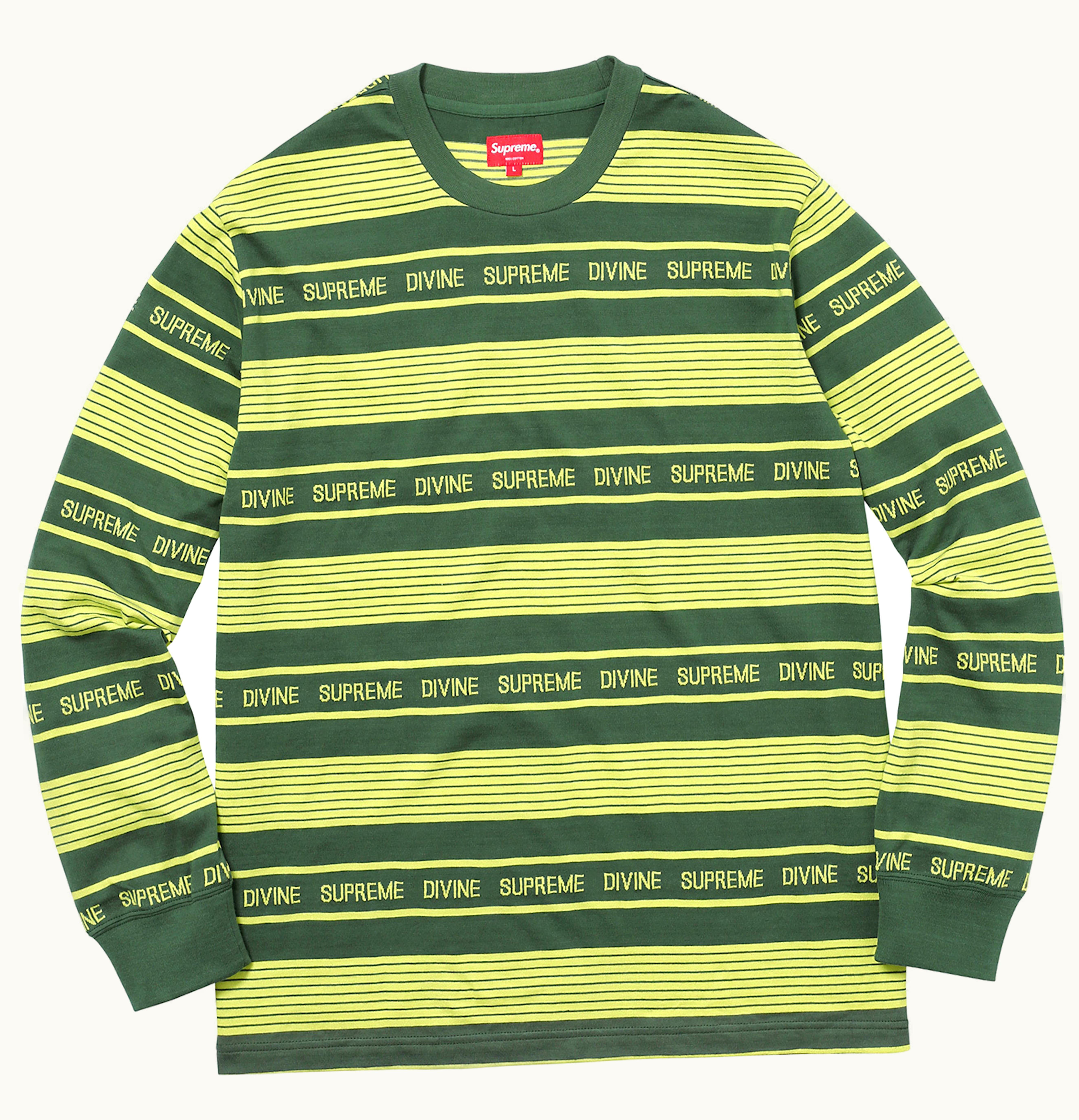 Supreme Supreme Divine LS Top Green