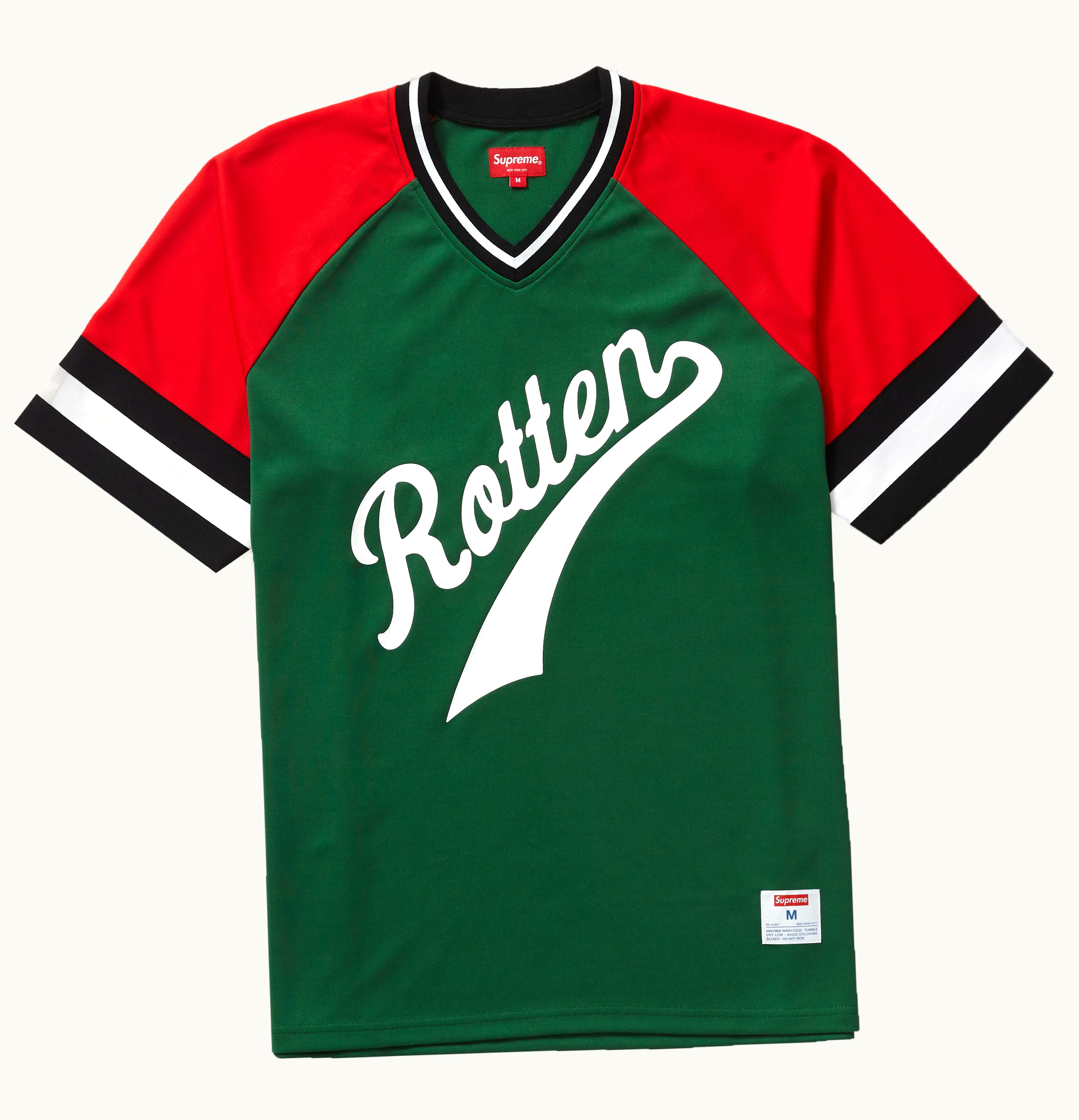 Supreme Supreme Rotten Baseball Top Dark Green