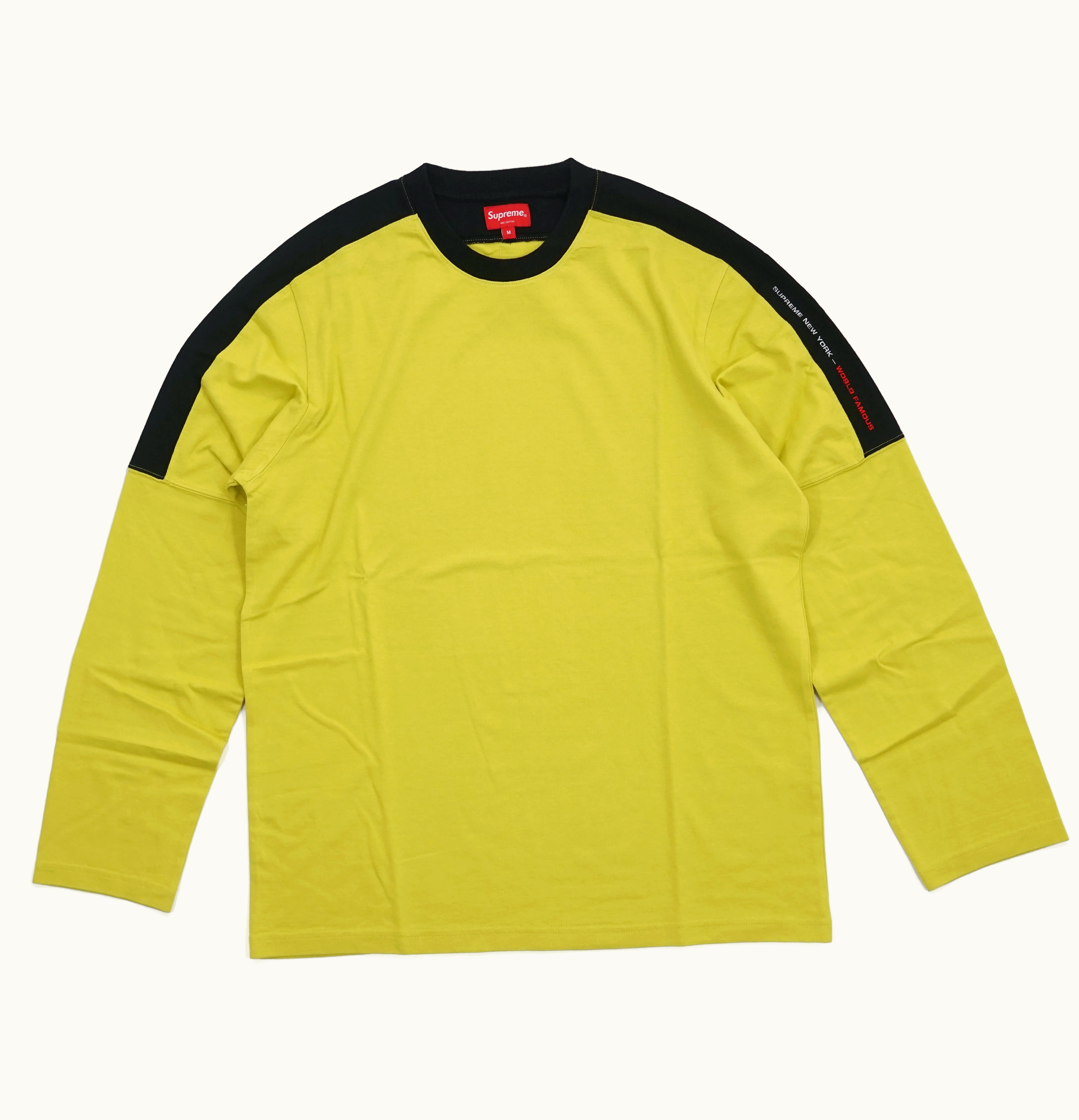 Supreme Supreme Paneled L S Top Acid Green