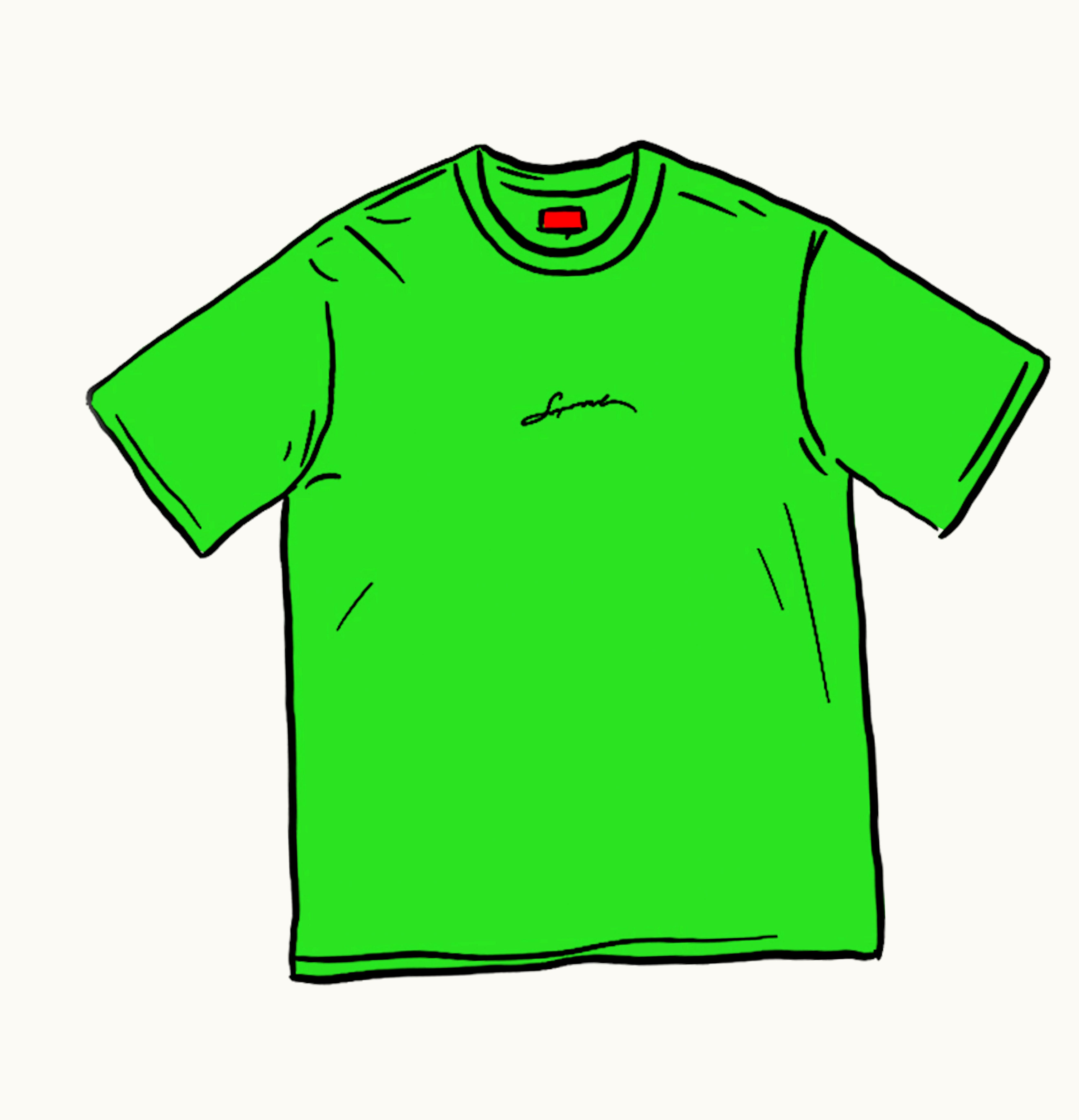 Supreme Supreme Signature S S Top Green