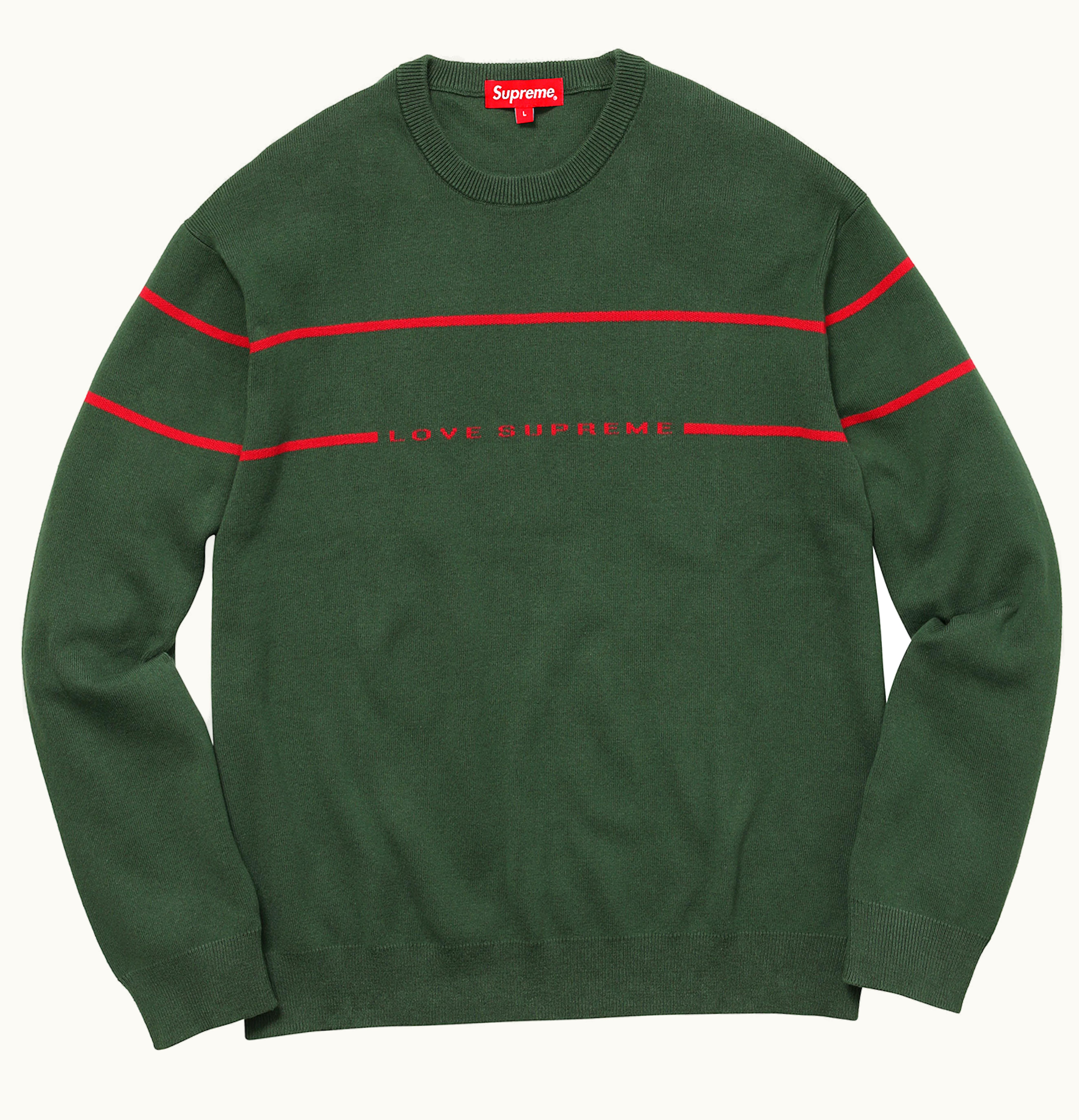 Supreme Supreme Love Supreme Sweater Green