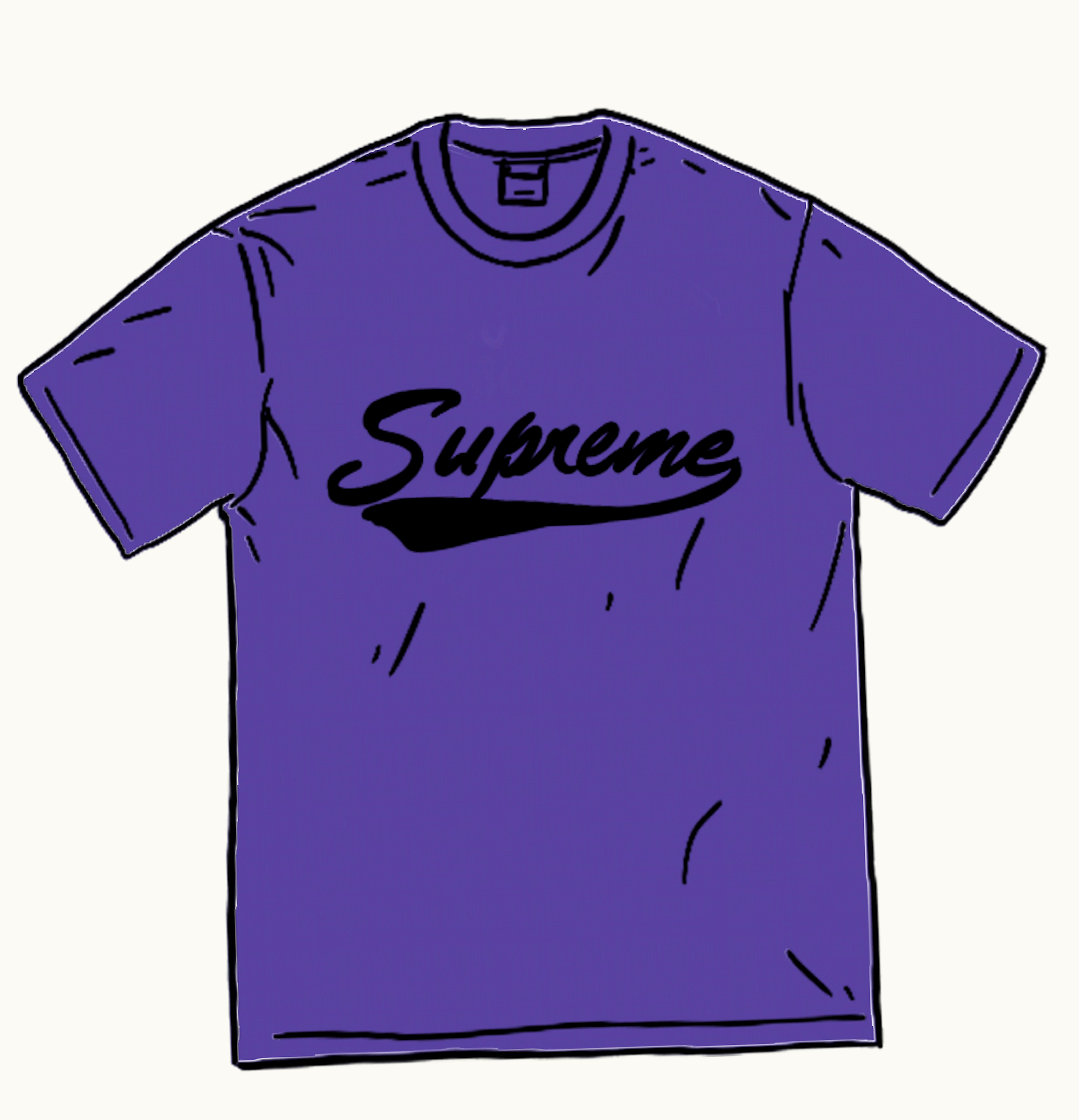 Supreme Supreme Intarsia Script S S Top Purple