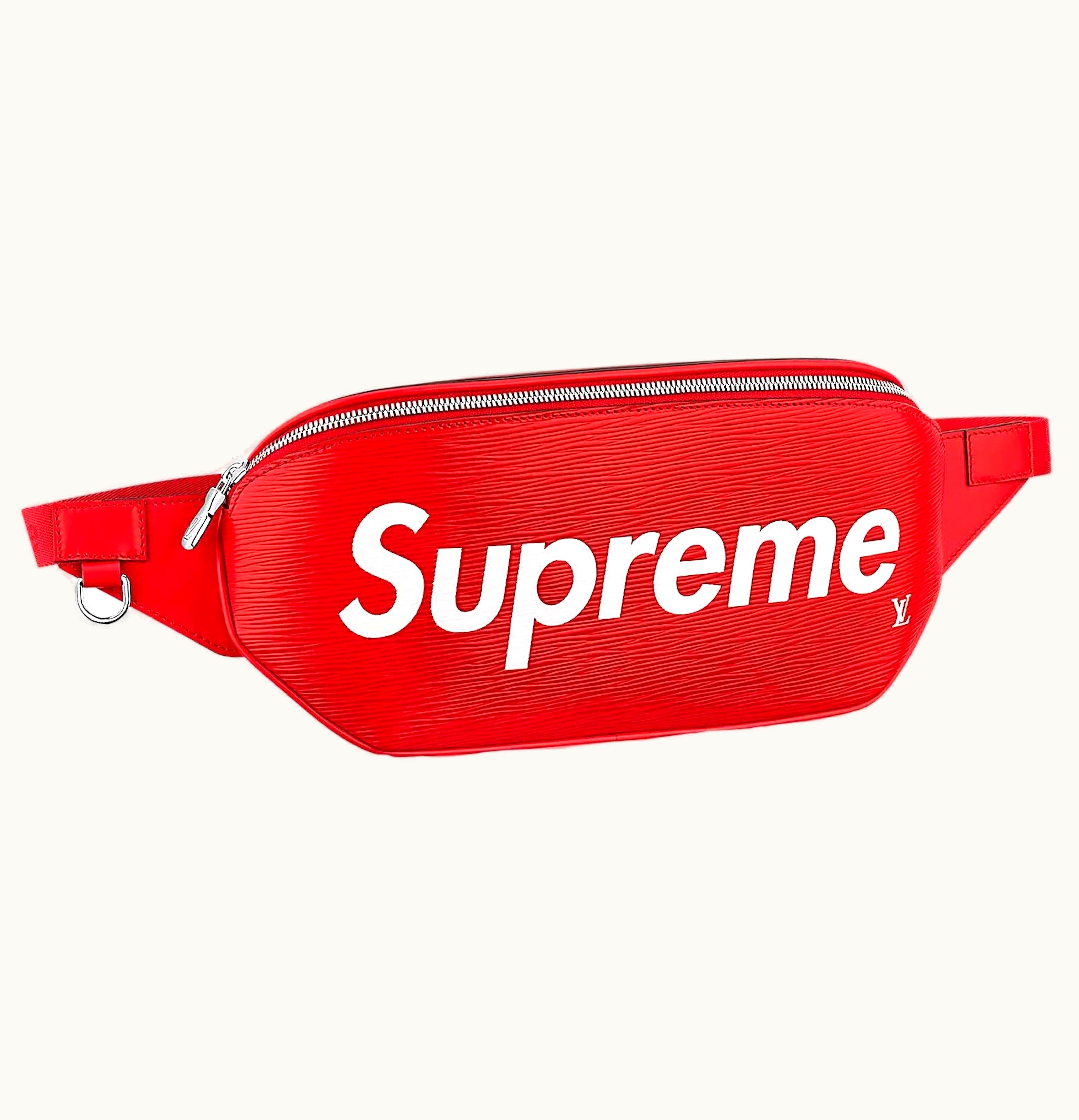 Supreme Louis Vuitton x Supreme Bumbag Monogram Camo Supreme PM Red