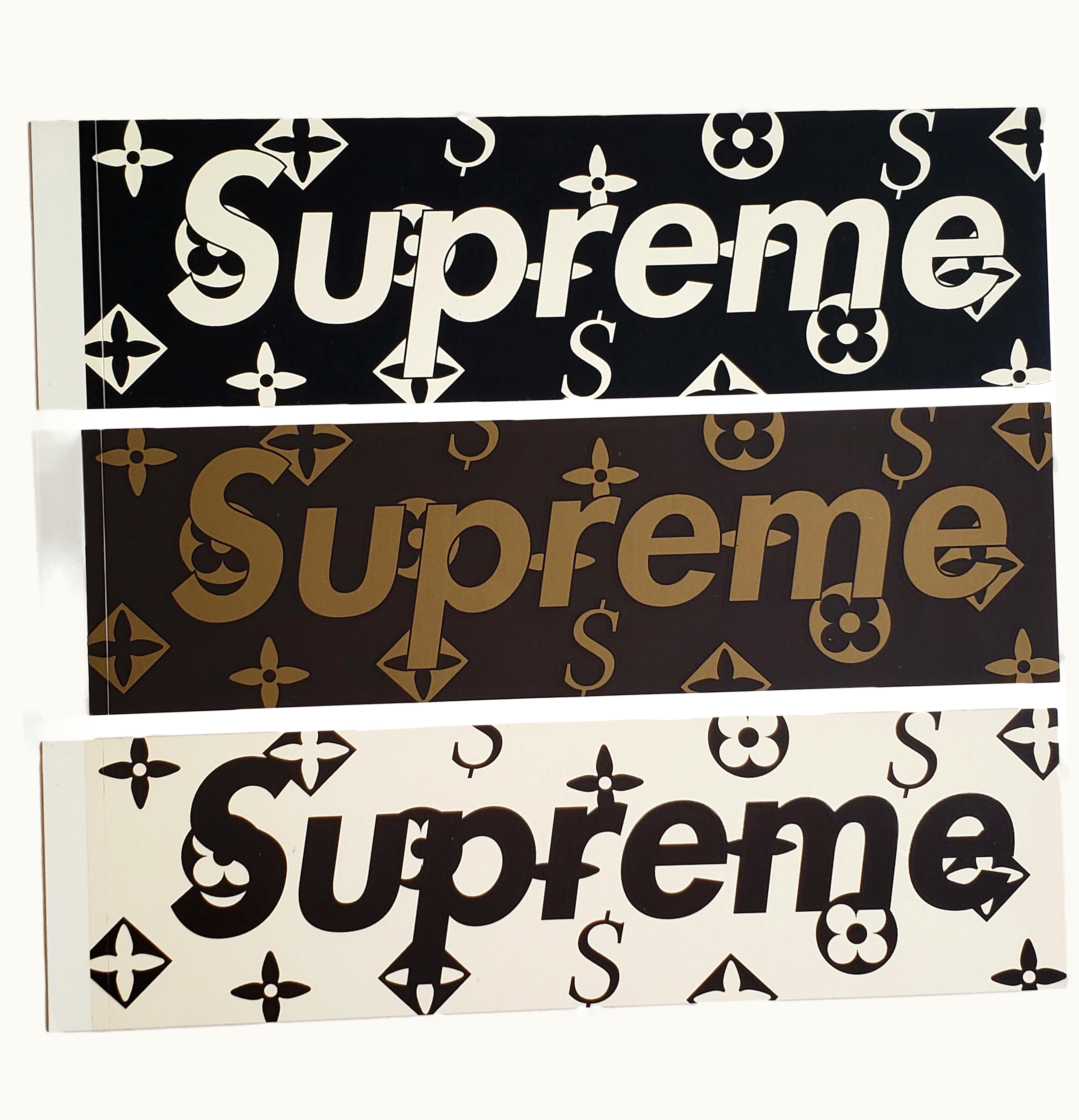 Supreme Supreme x Louis Vuitton Box Logo Sticker Set