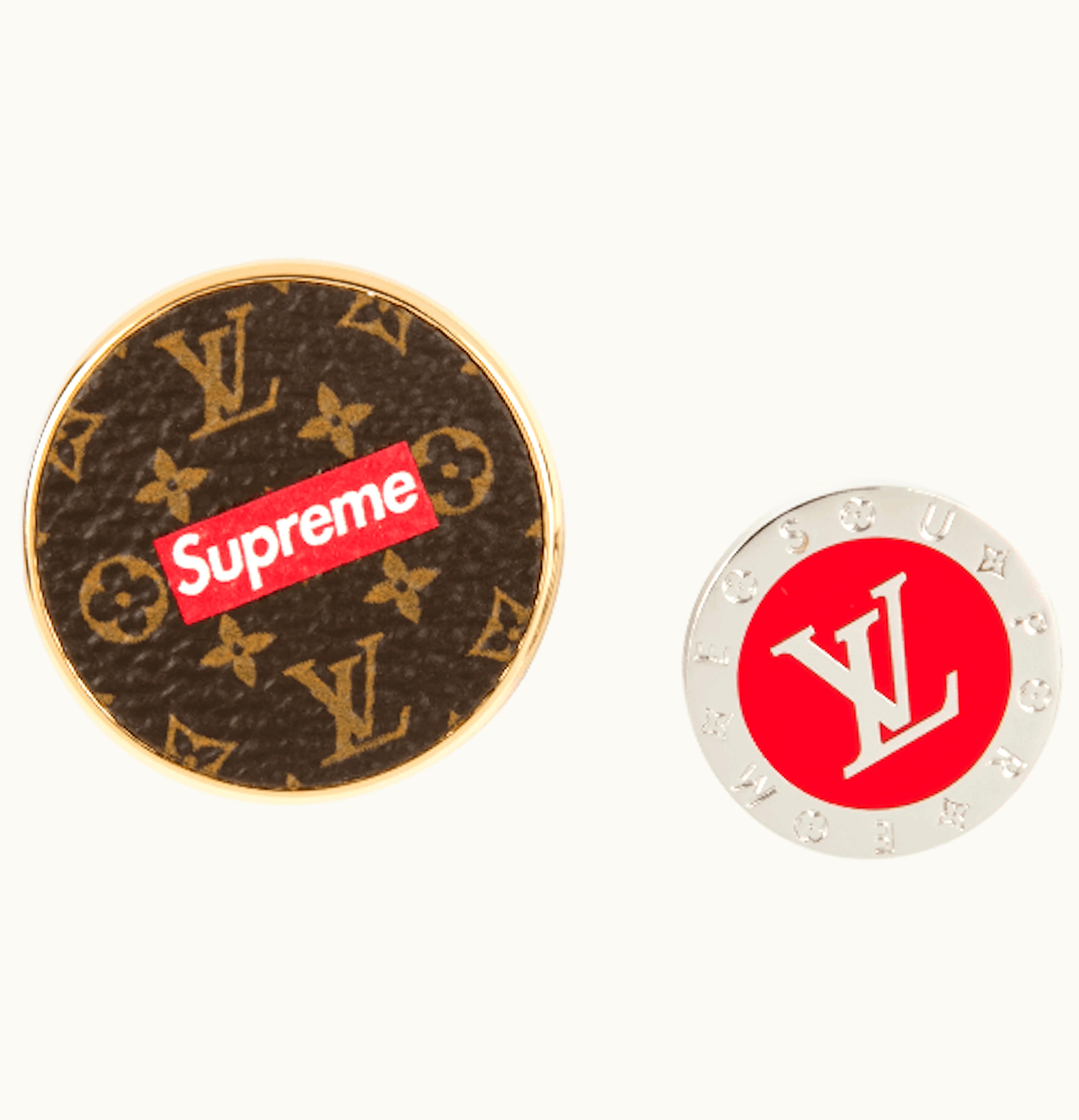 Supreme Supreme x Louis Vuitton City Badge Brooch Set Multi