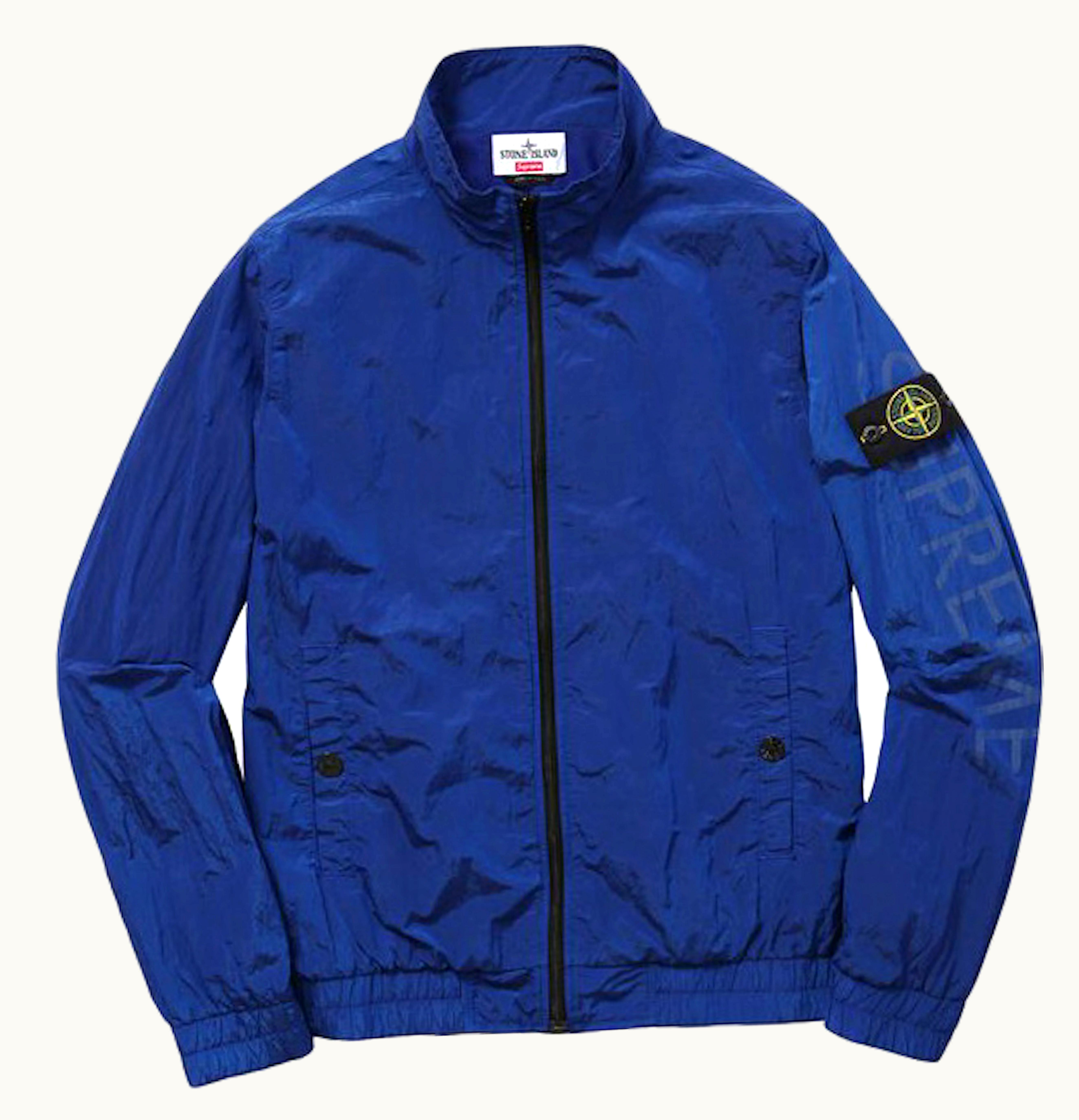 Supreme Supreme Stone Island Nylon Metal Track Jacket Royal