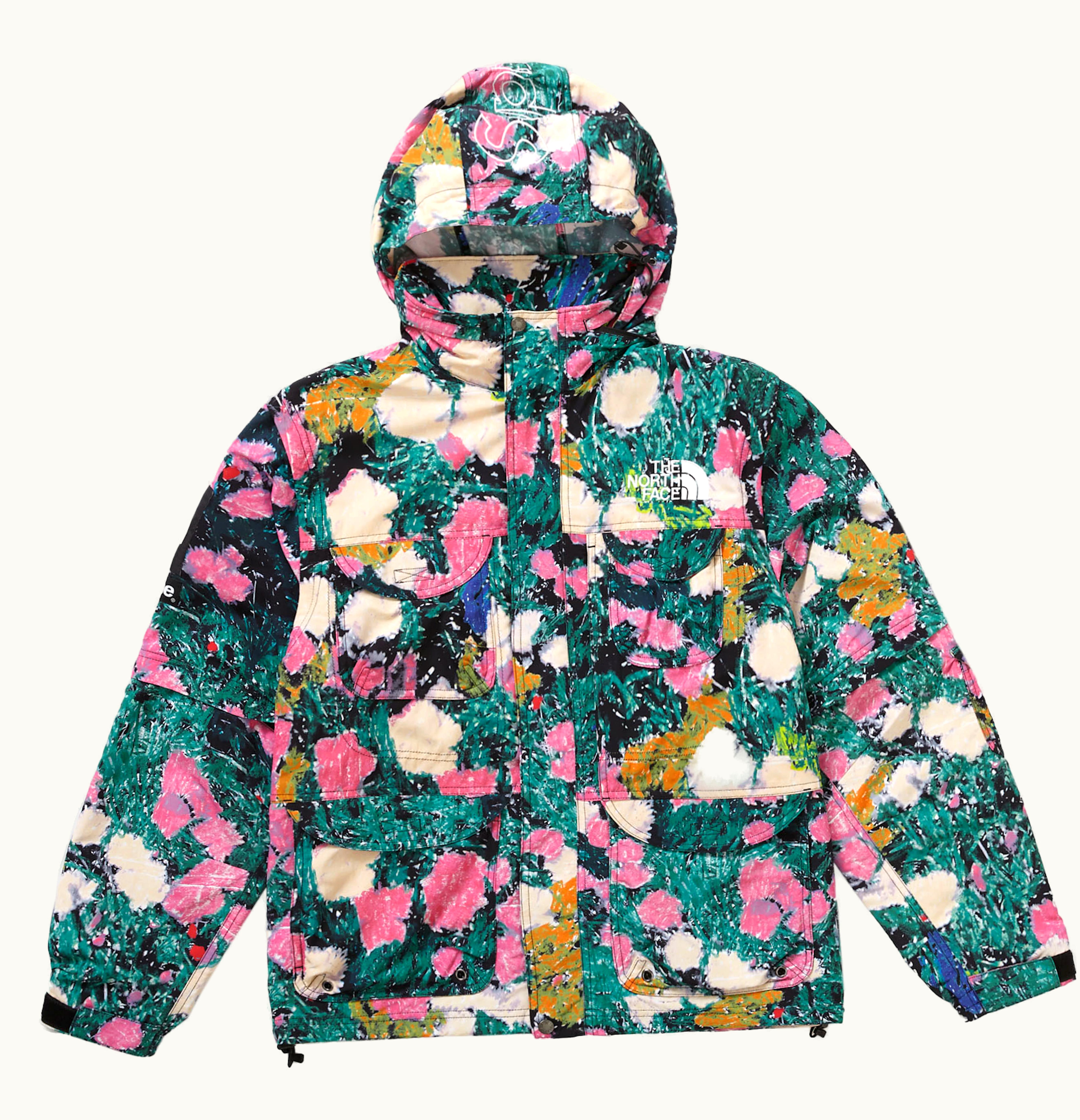 Supreme Supreme The North Face Trekking Convertible Jacket Floral Multicolor