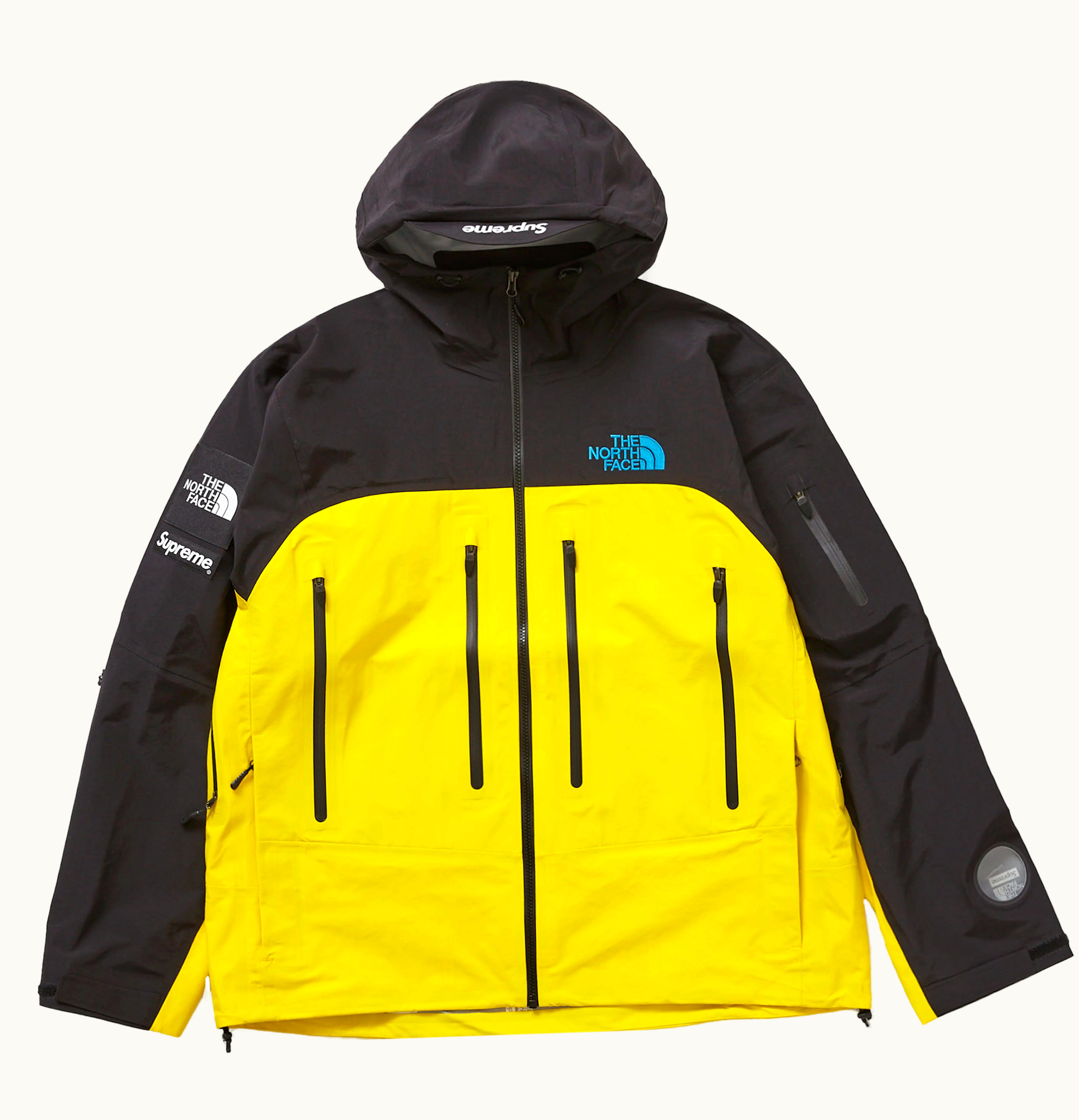 Supreme Supreme The North Face Taped Seam Shell Jacket Yellow