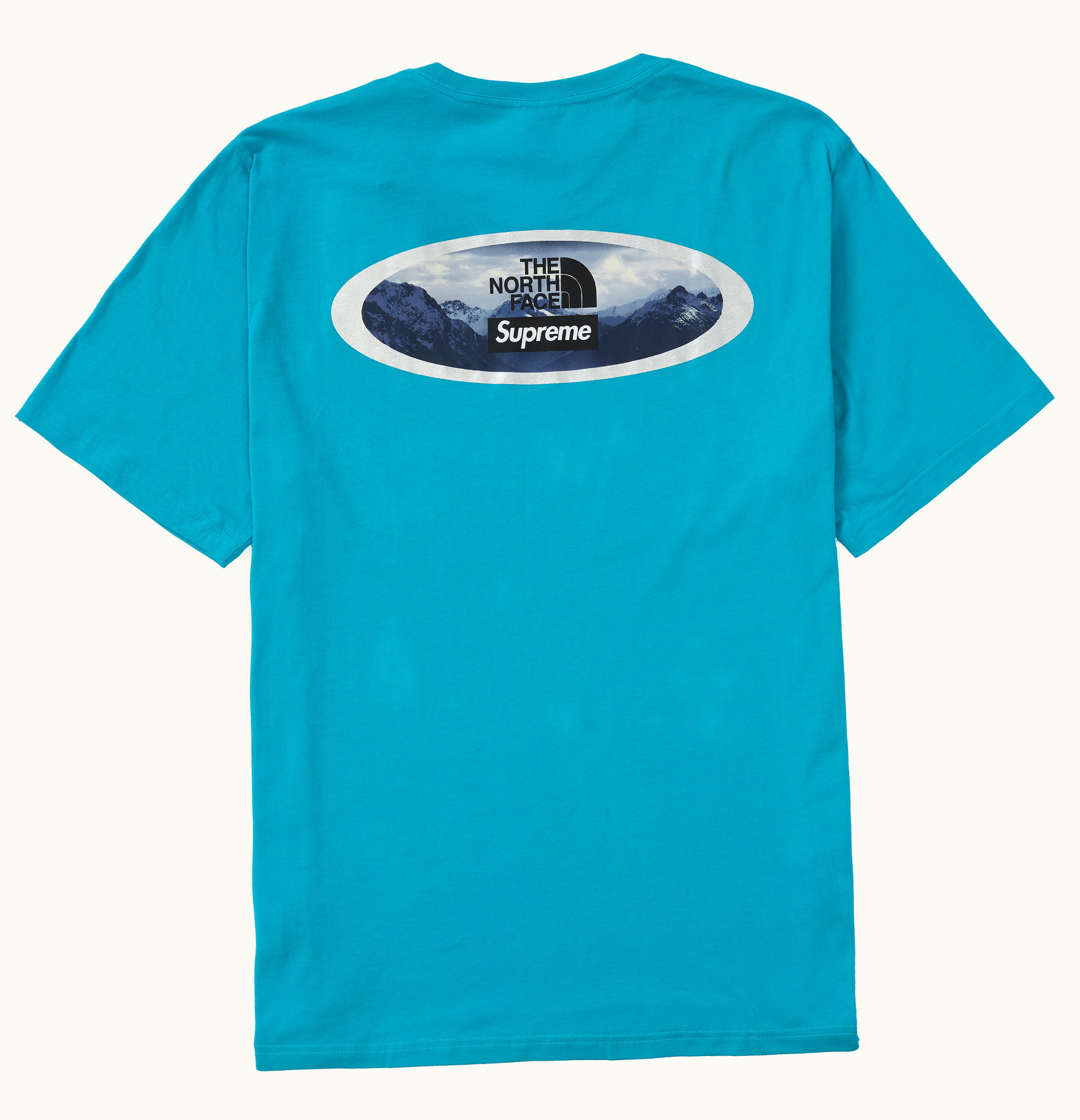 Supreme Supreme The North Face Mountains Tee Teal