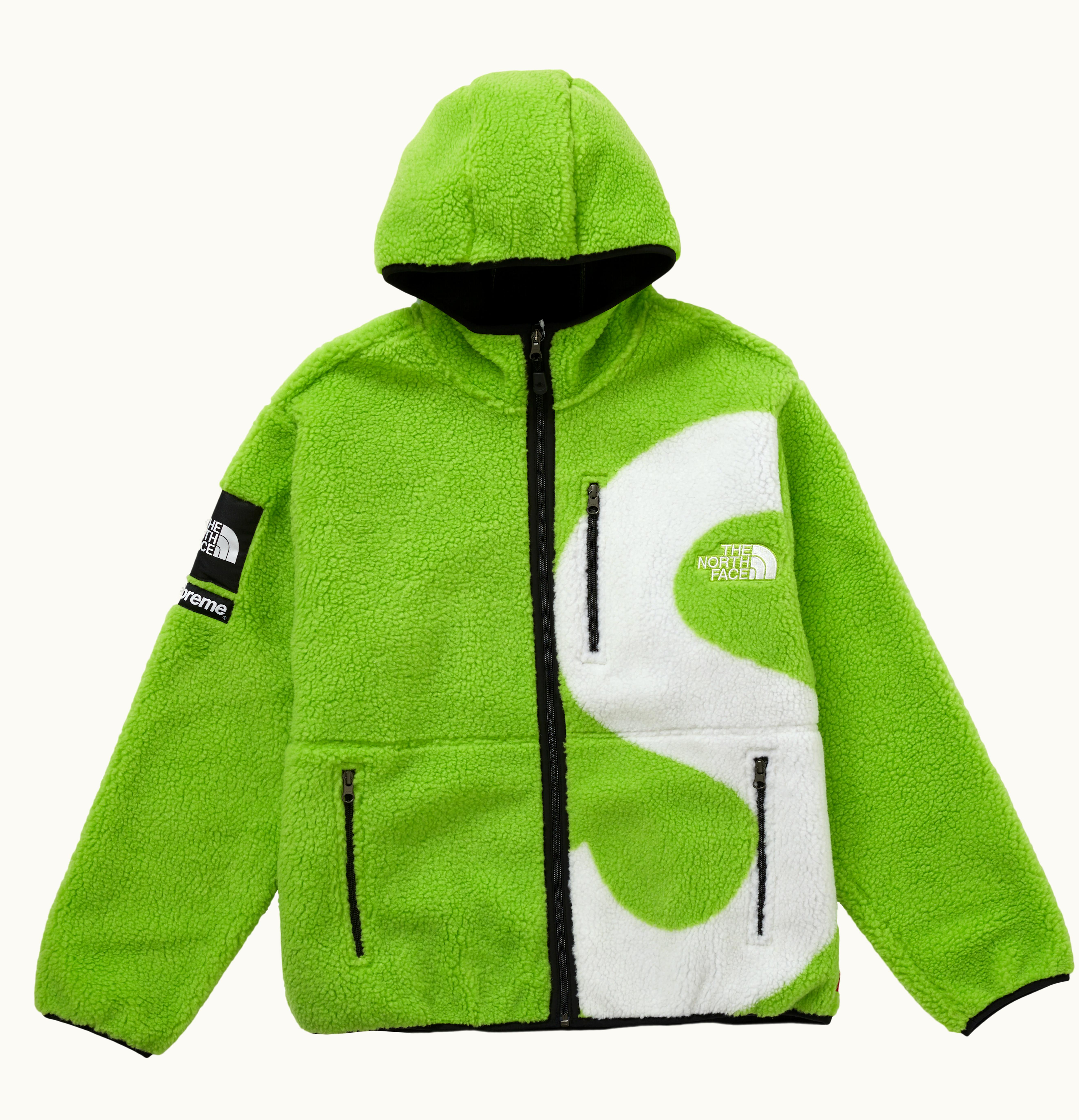 Supreme Supreme The North Face S Logo Fleece Jacket Lime