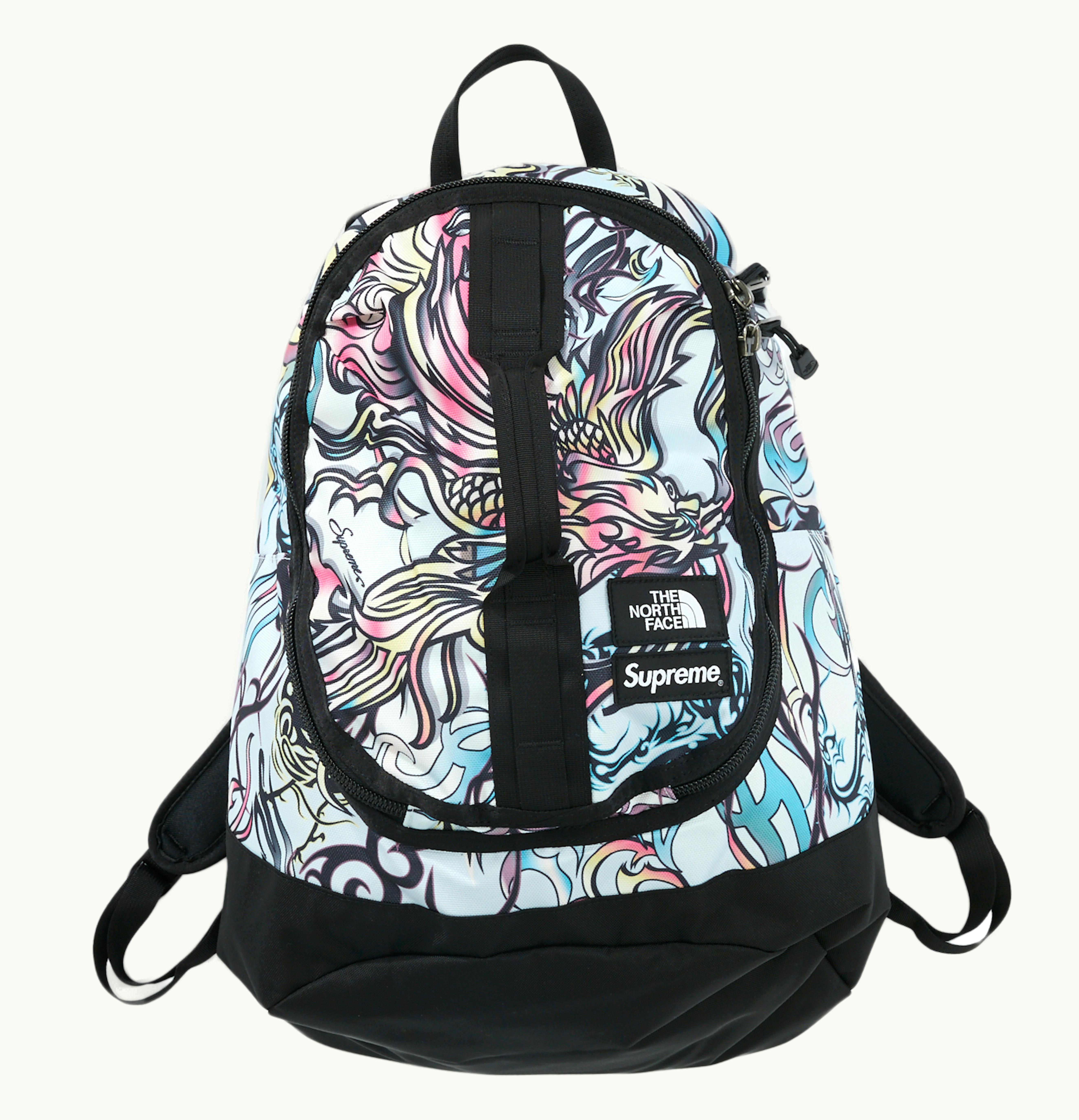 Supreme Supreme The North Face Steep Tech Backpack FW22 Multicolor Dragon