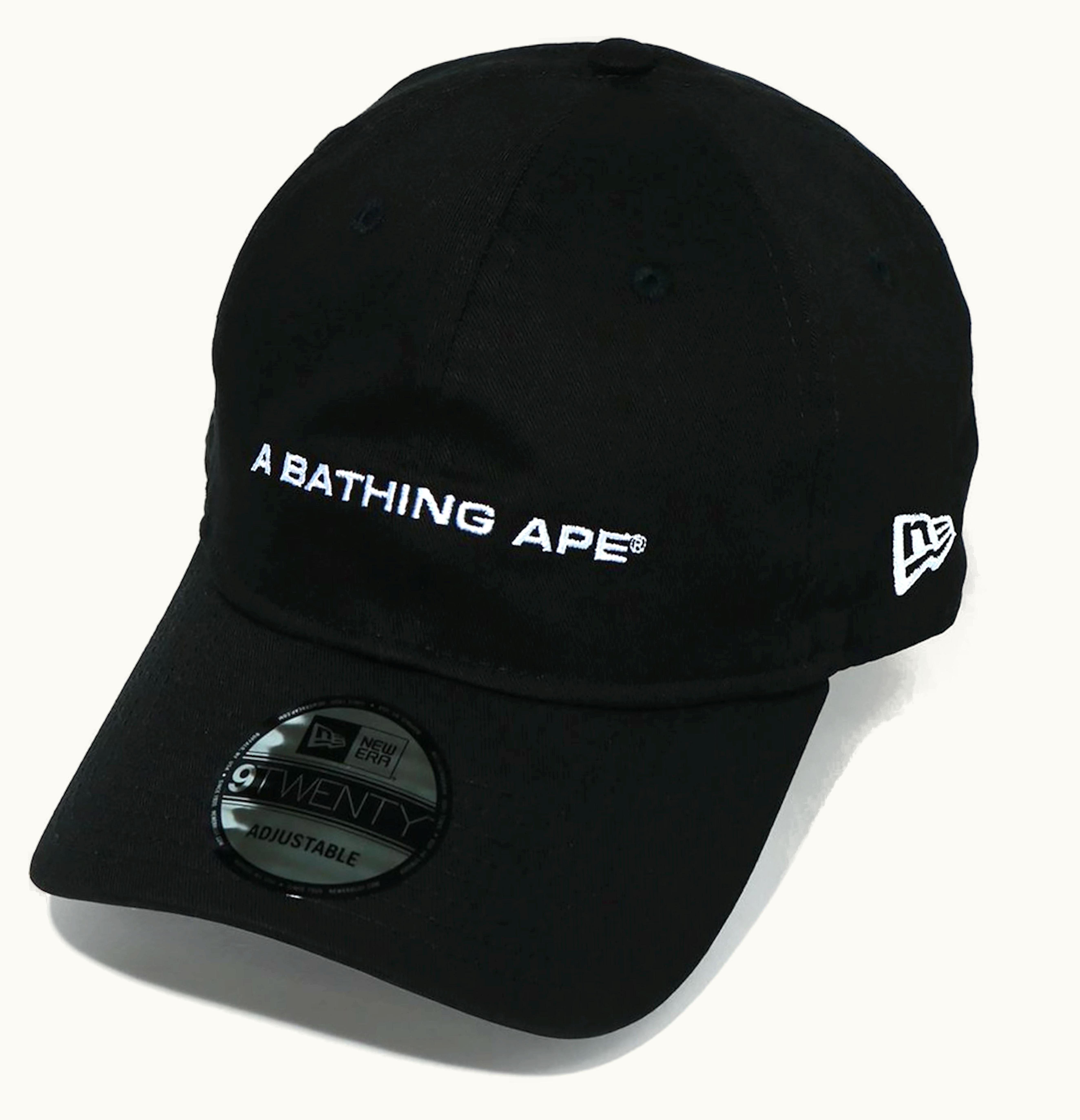BAPE BAPE A Bathing Ape New Era 9Twenty Cap Black