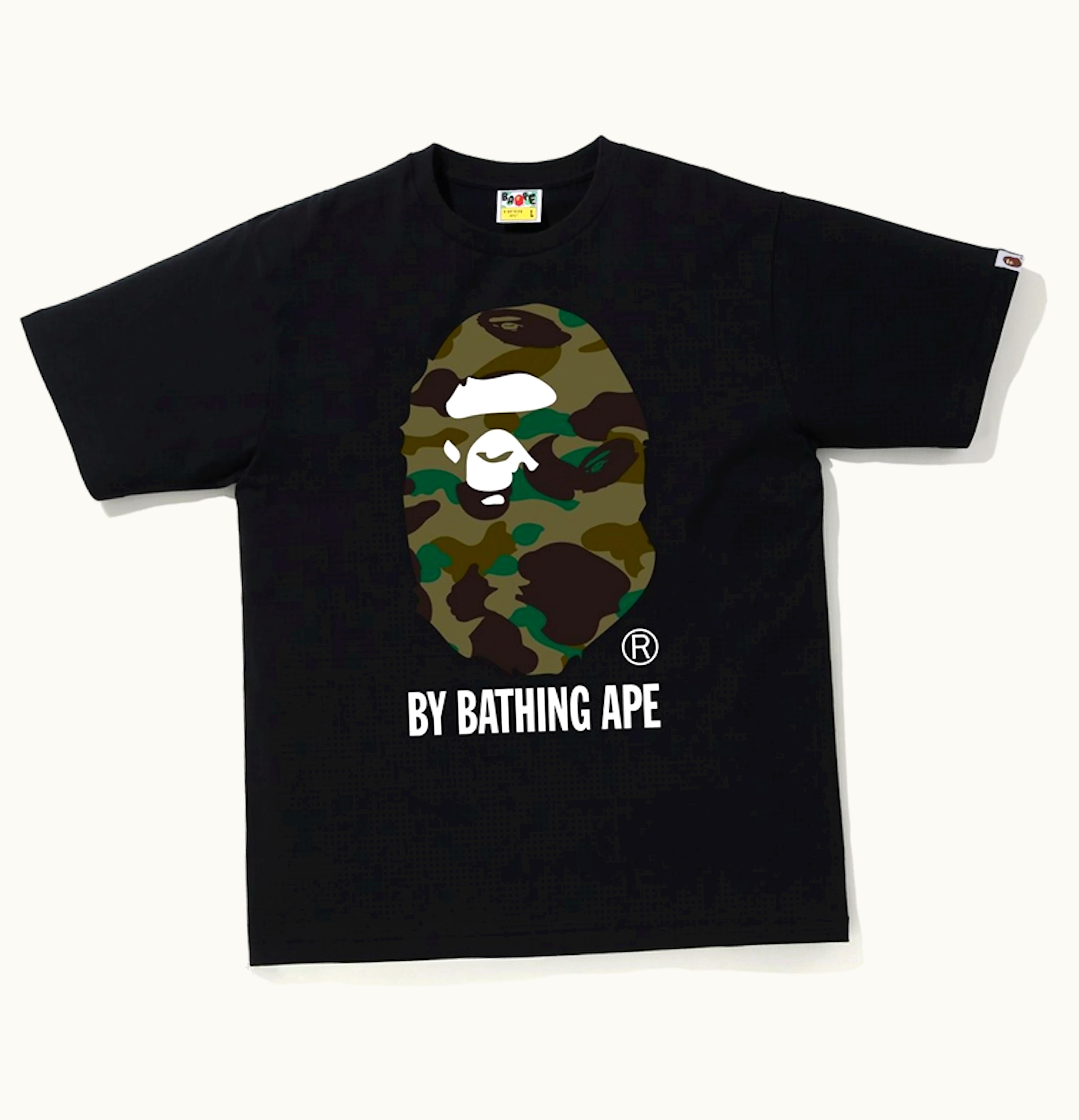 BAPE BAPE 1st Camo By Bathing Ape Tee Black Green