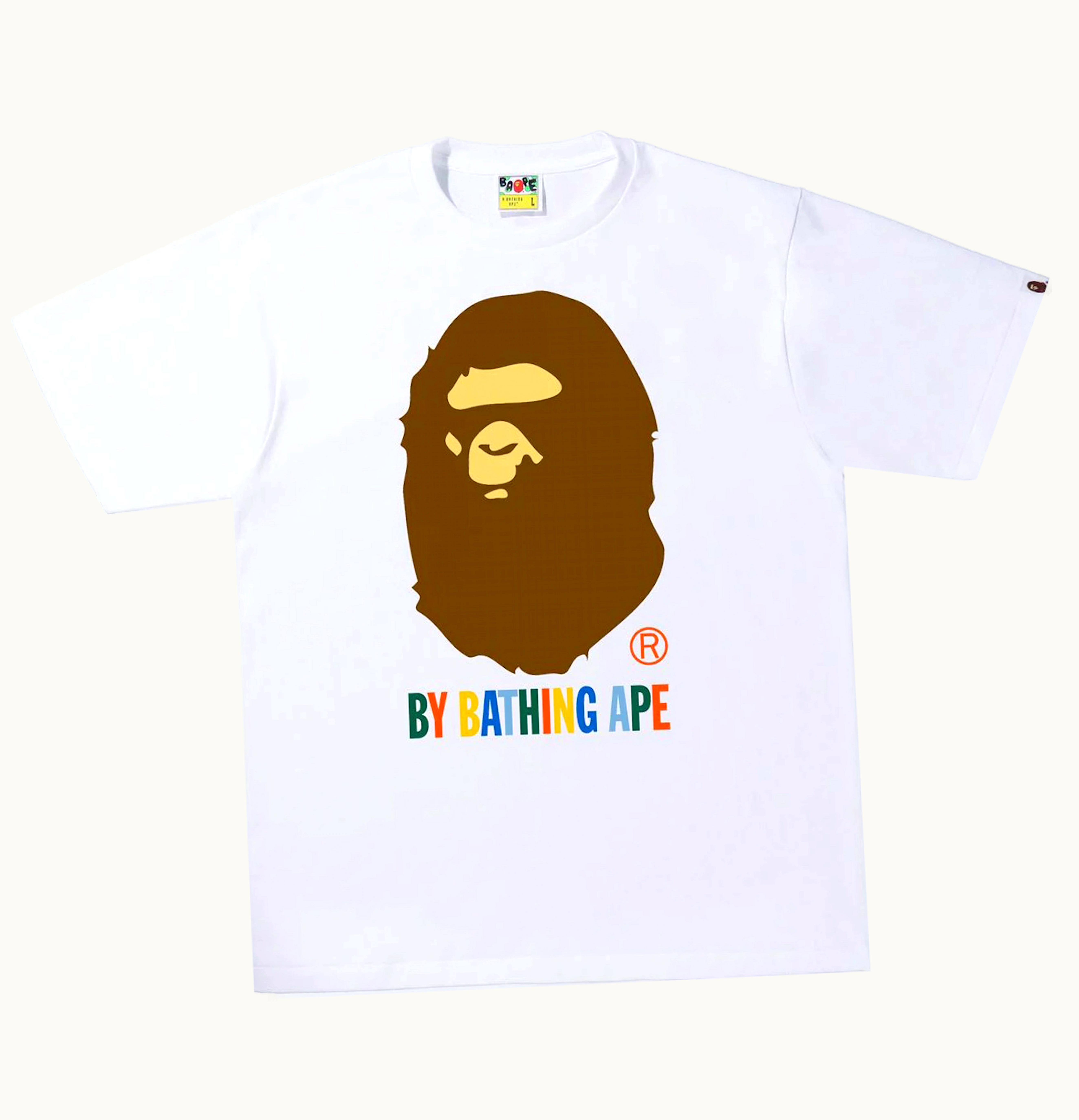 BAPE BAPE Colors By Bathing Ape Tee White