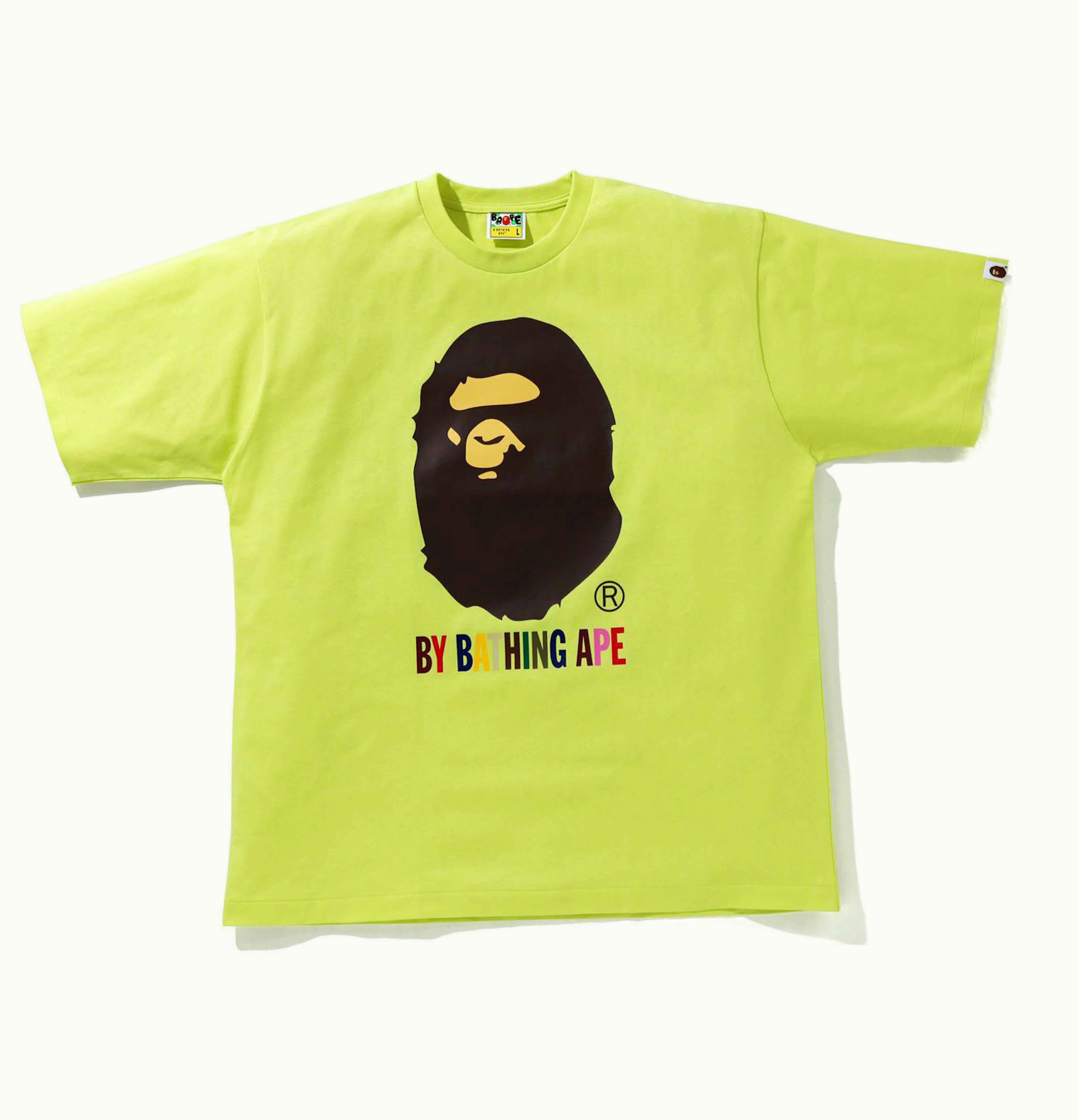 BAPE BAPE Colors By Bathing Ape Relaxed Fit Tee Green