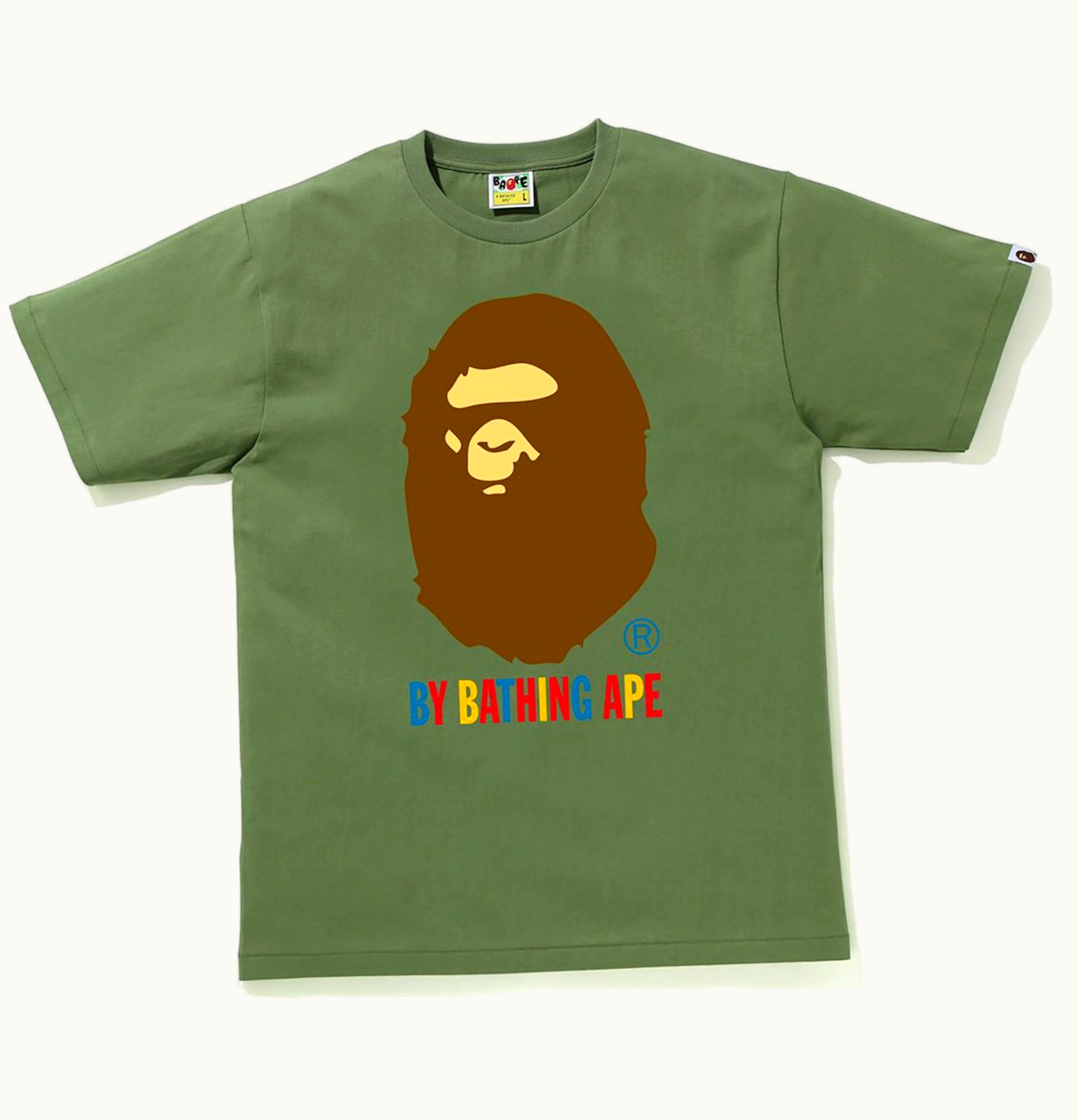 BAPE BAPE Colors By Bathing Ape Tee Green
