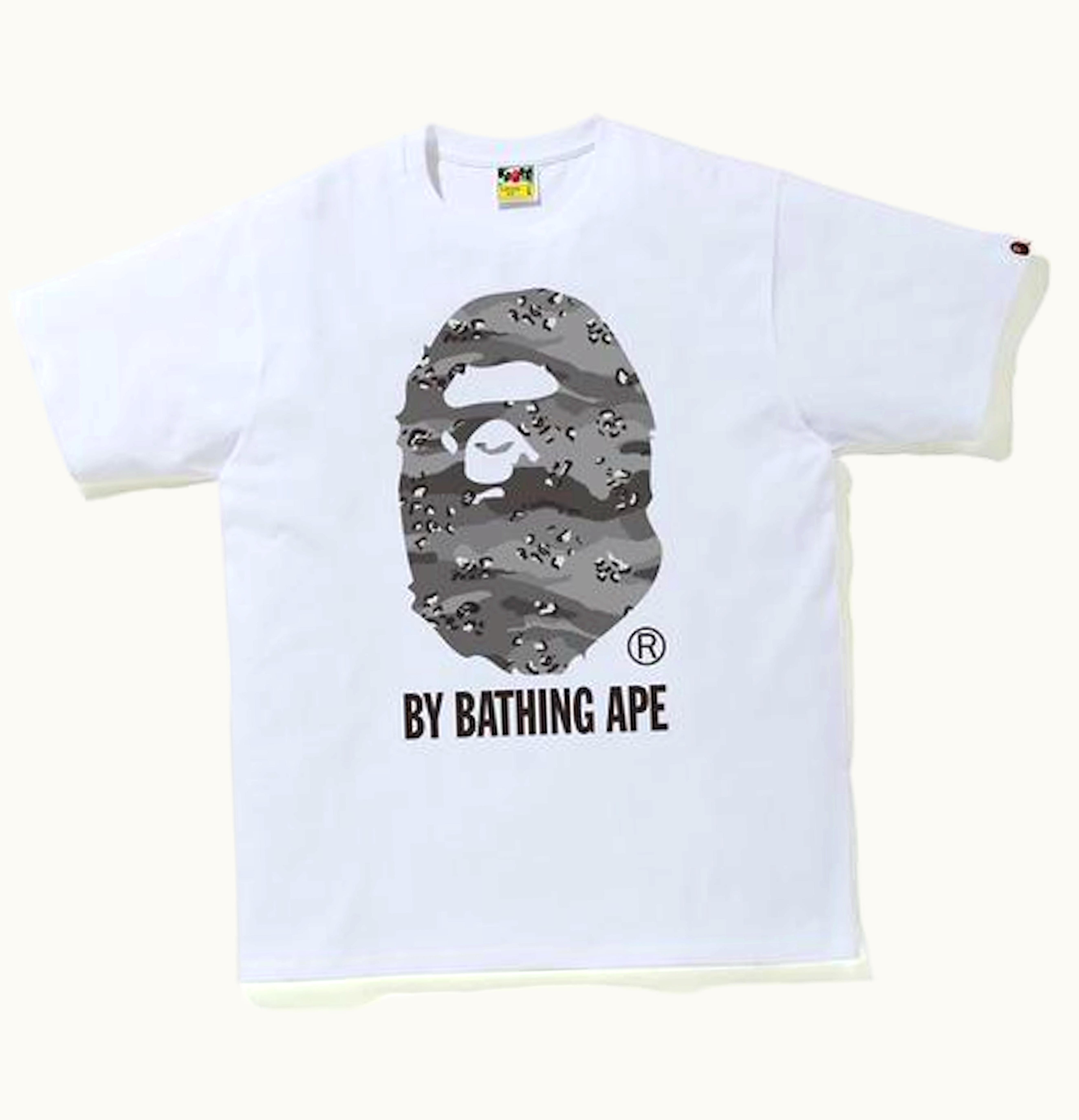 BAPE BAPE Desert Camo by Bathing Ape Relaxed Tee White Black