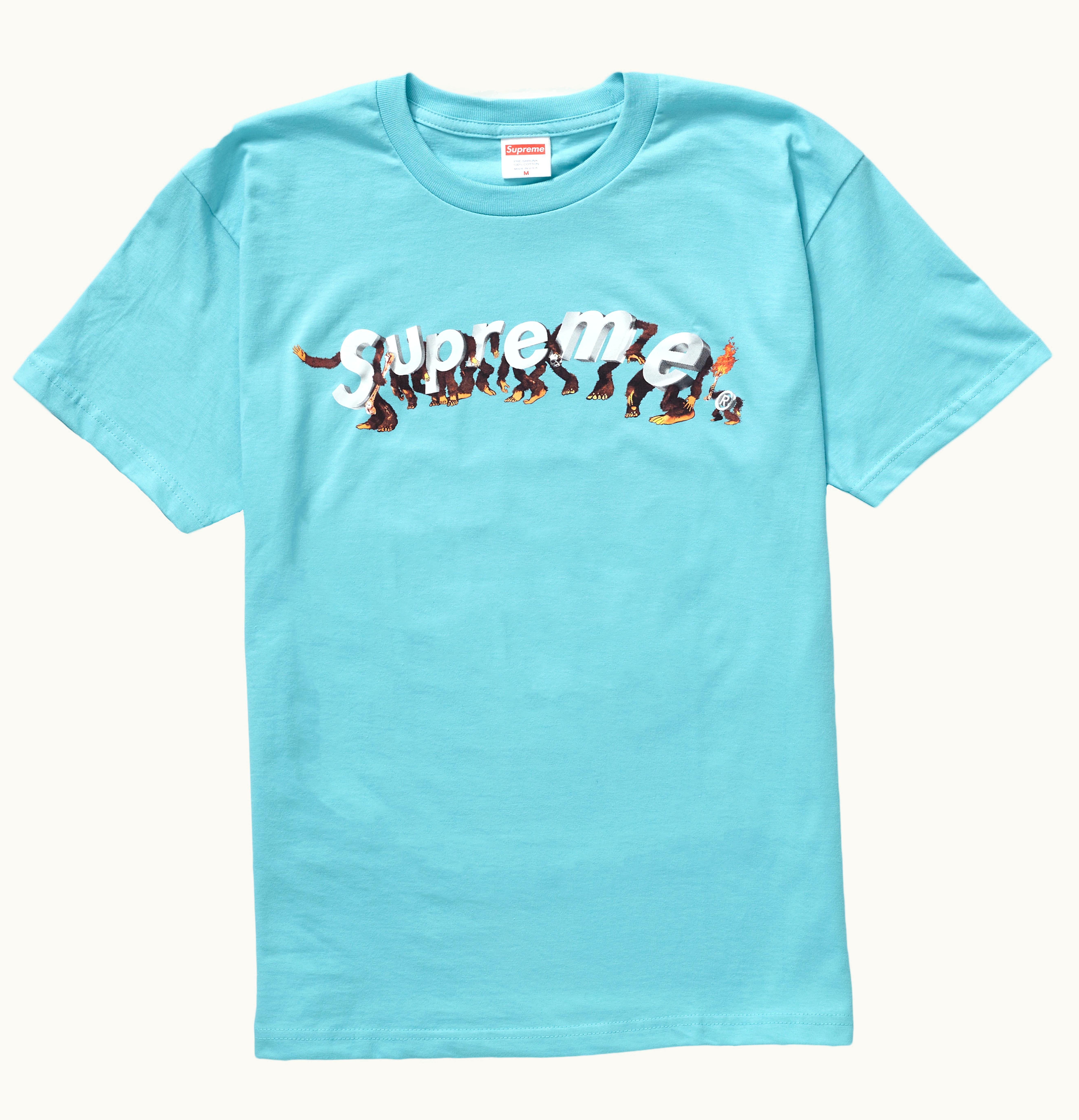 Supreme Supreme Apes Tee Light Teal