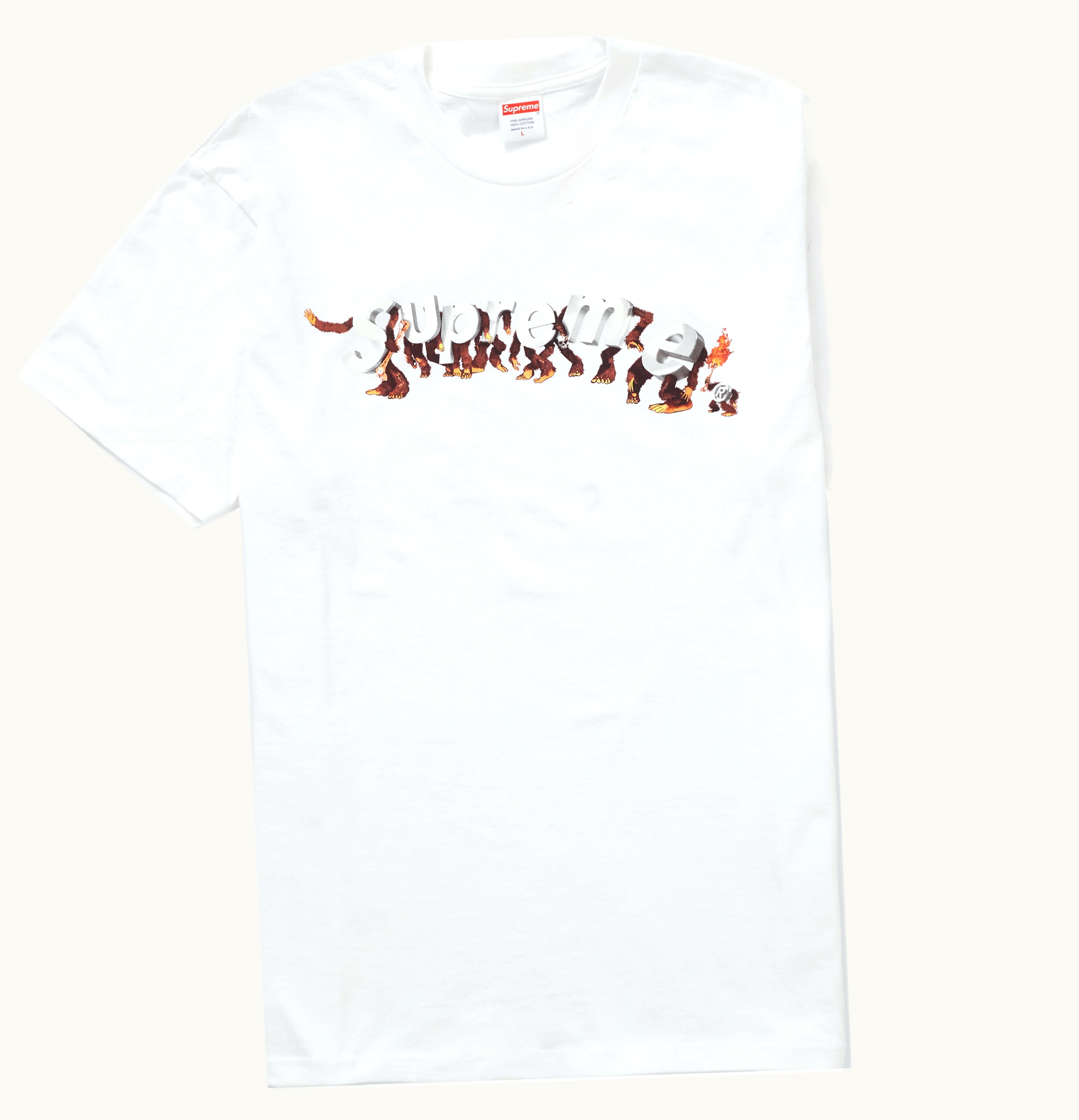 Supreme Supreme Apes Tee White