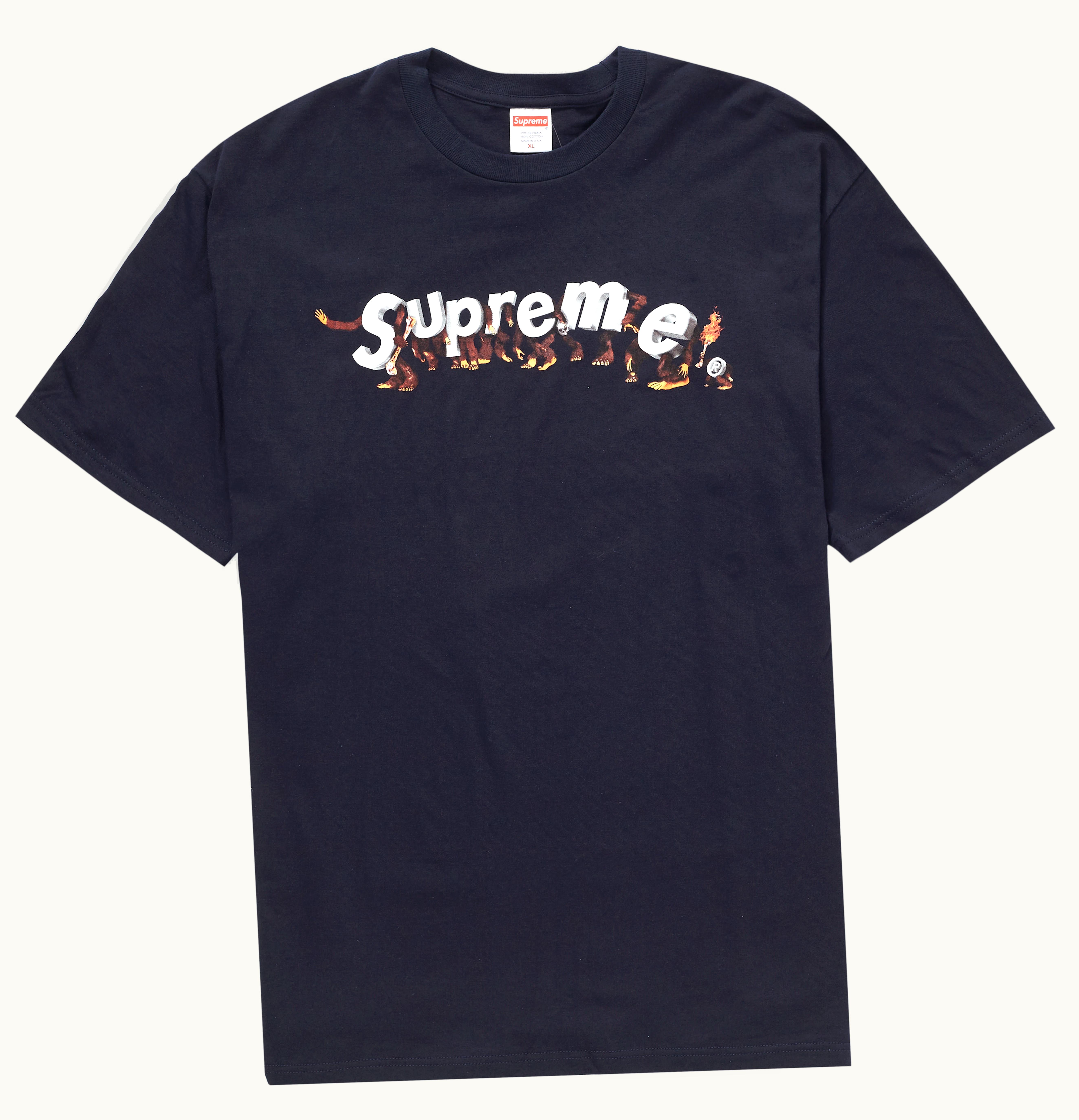 Supreme Supreme Apes Tee Navy