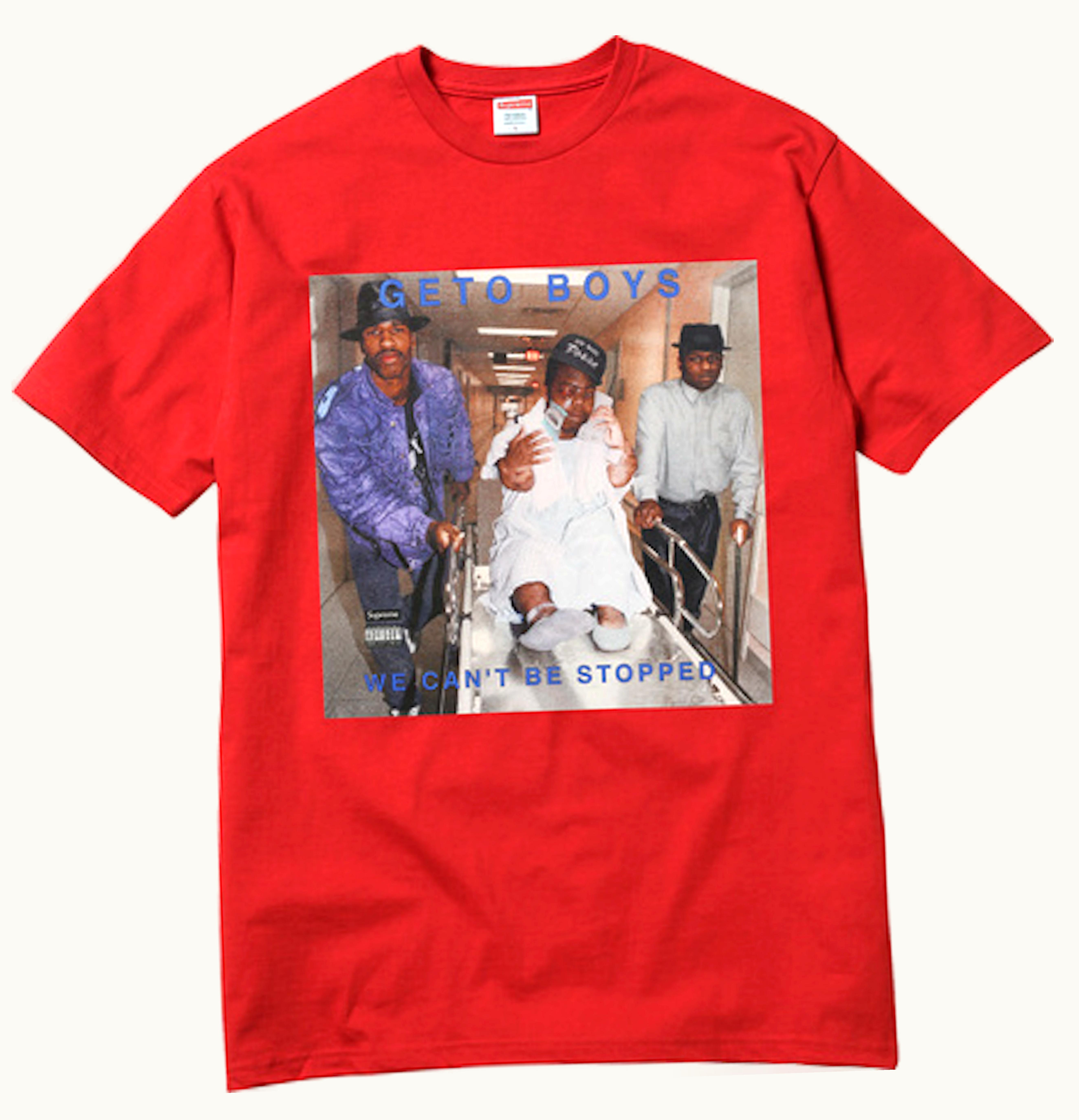 Supreme Supreme Rap A Lot Records Geto Boys Tee Red