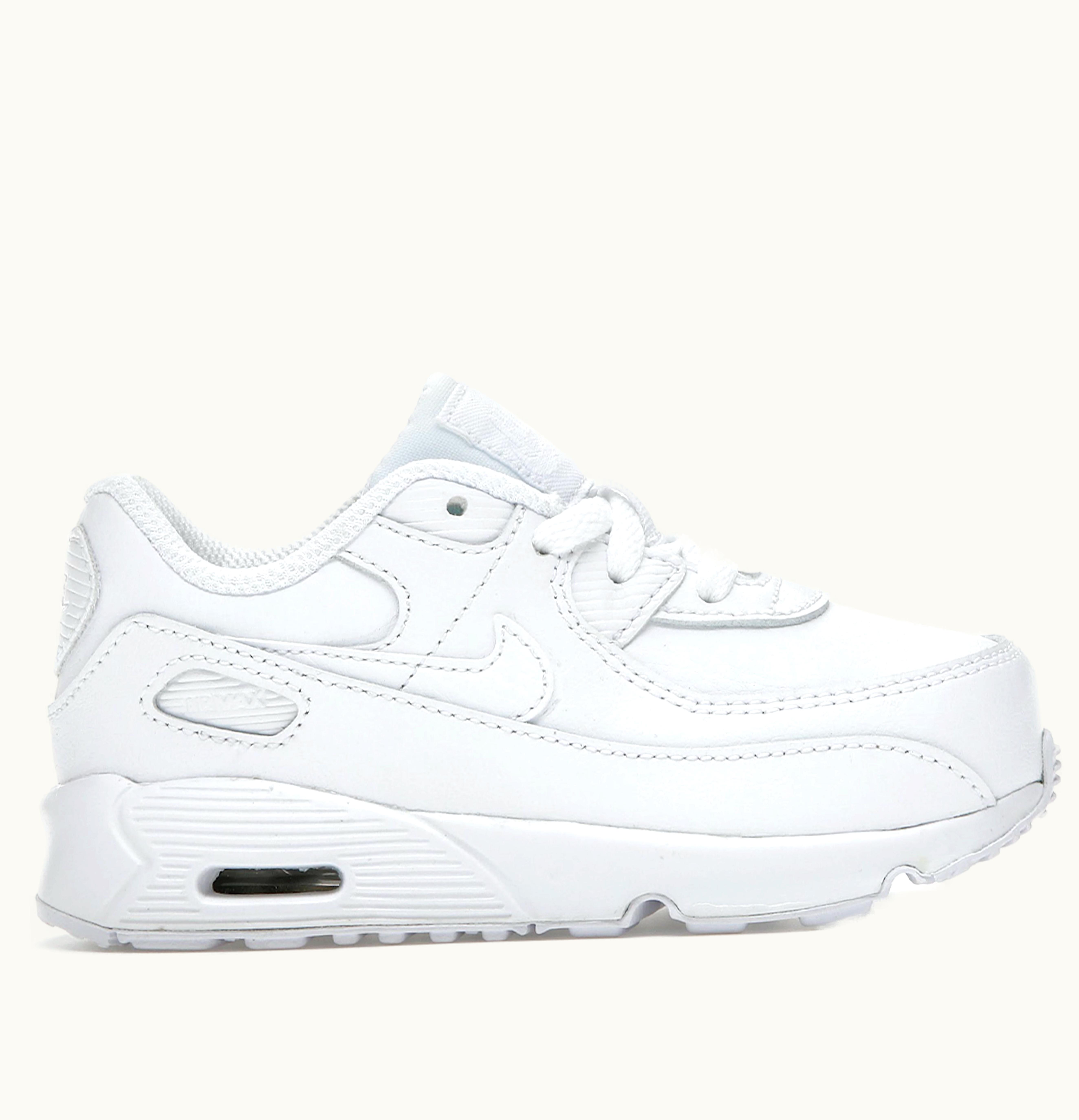 Nike Nike Air Max 90 Leather Triple White TD
