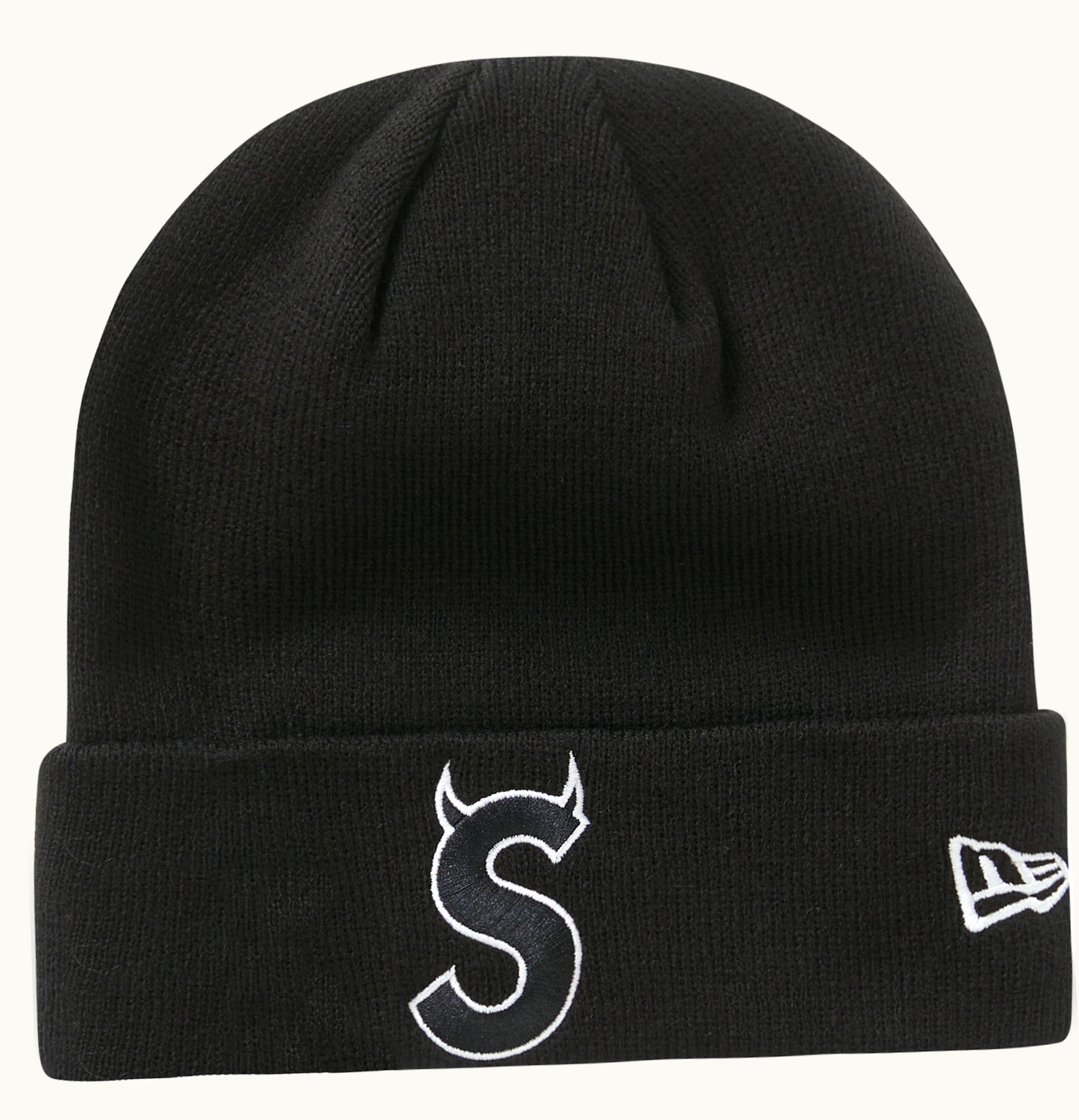 Supreme Supreme New Era S Logo Beanie FW22 Black