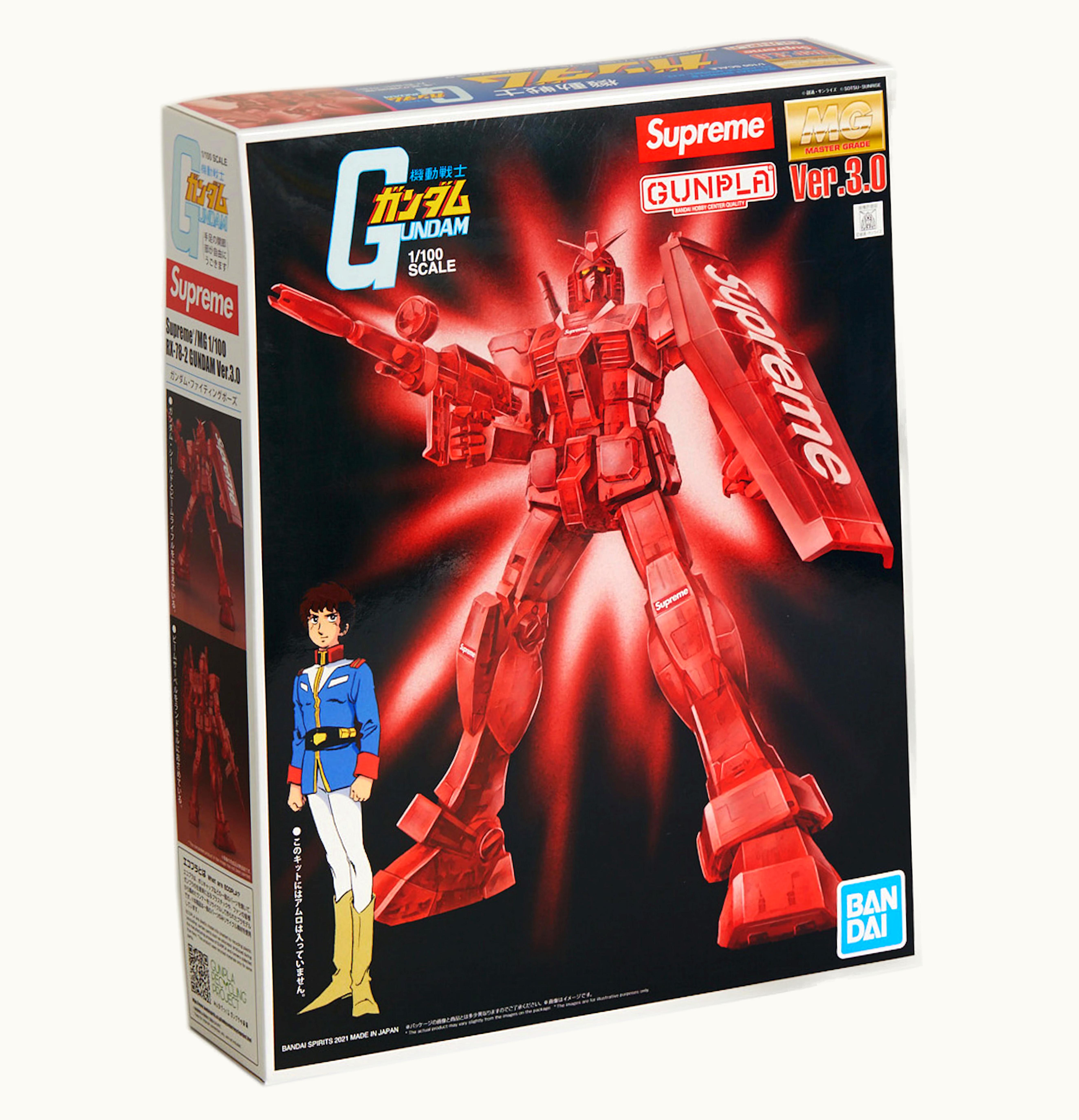 Supreme Supreme MG 1 100 RX 78 2 GUNDAM Ver 30 Action Figure