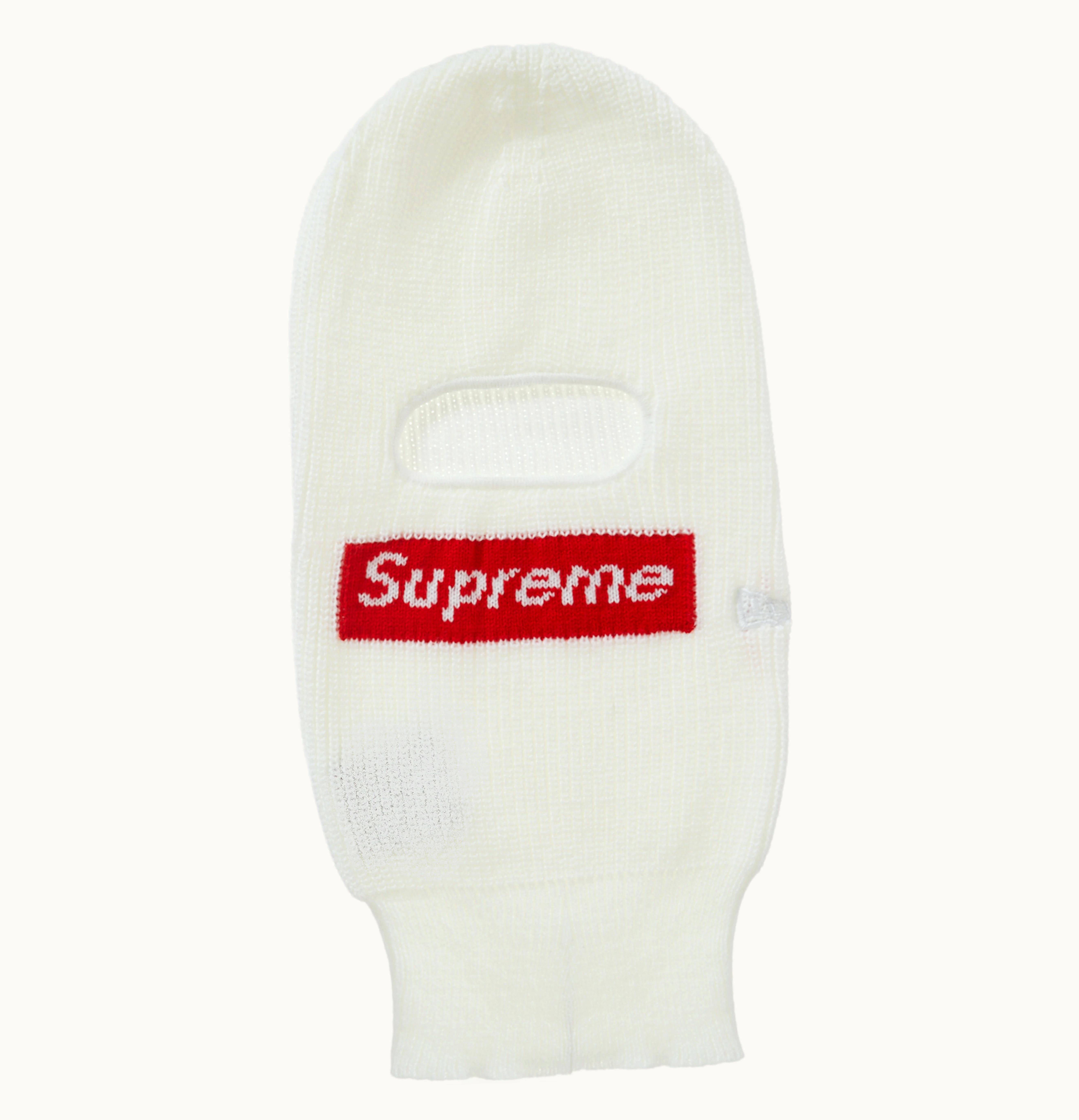 Supreme Supreme New Era Box Logo Balaclava FW22 White