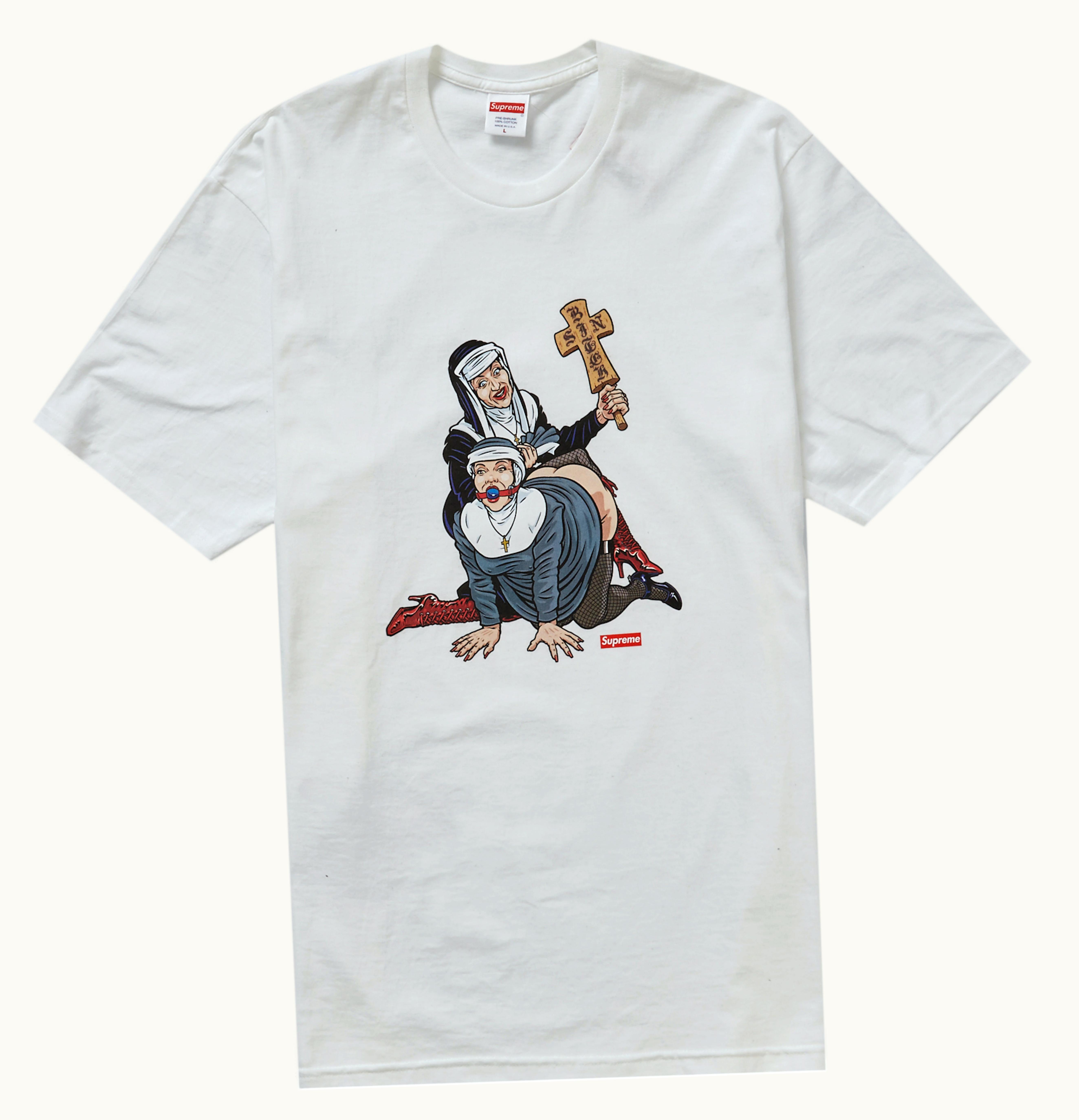 Supreme Supreme Nuns Tee White